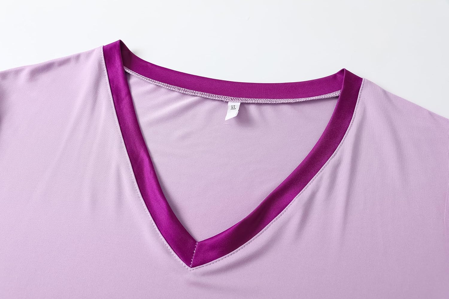 Vozanet Women's Pajama Sets Short Sleeve with Long Pant Soft Sleepwear Printed pj Loungewear With TWO Pockets Size 1X to 5X - Image 4