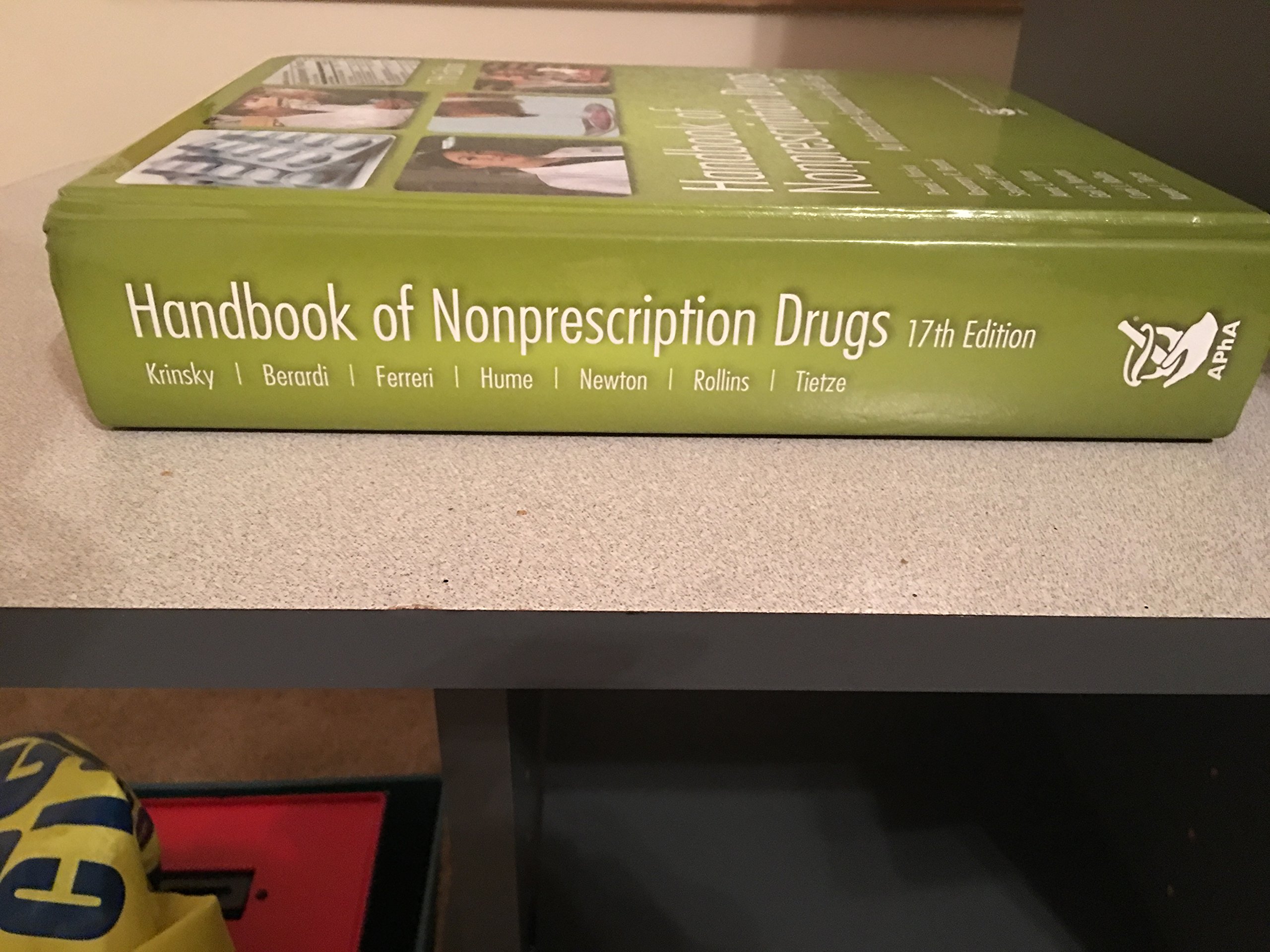 Handbook of Nonprescription Drugs: An Interactive Approach to Self-Care