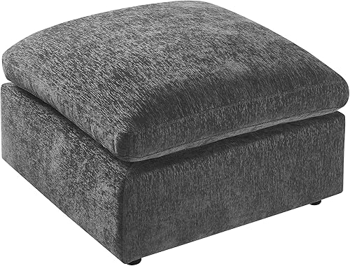 Miniatura 22 de VANOMi Sofá seccional modular, sofá convertible modular con otomano, sofás seccionales para sala de estar en apartamentos pequeños