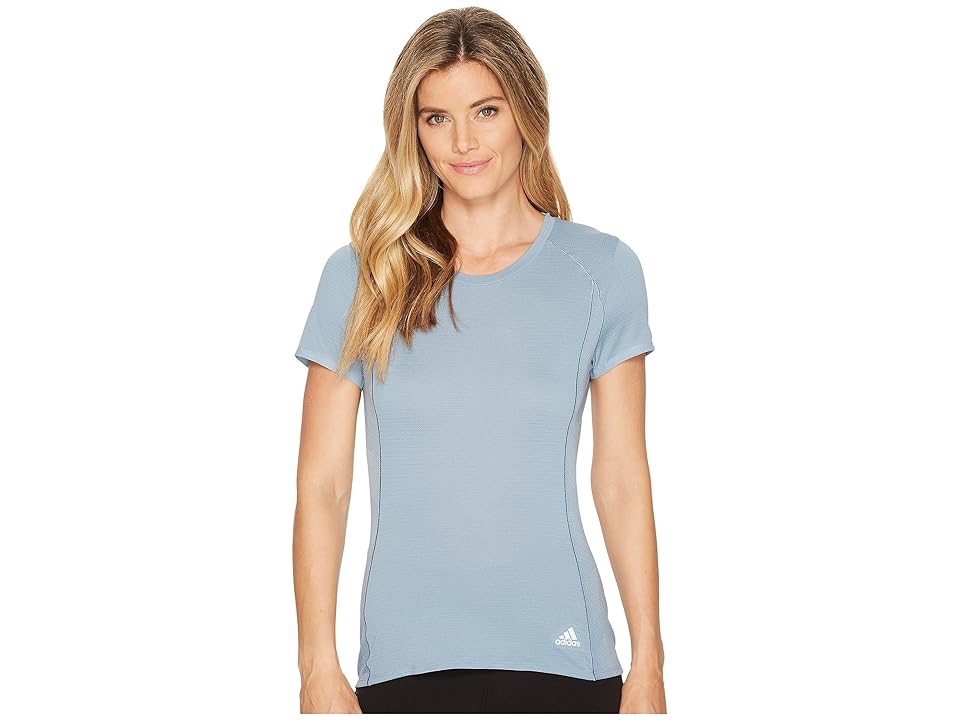 

adidas Supernova Short Sleeve Tee (Raw Grey) Women's T Shirt