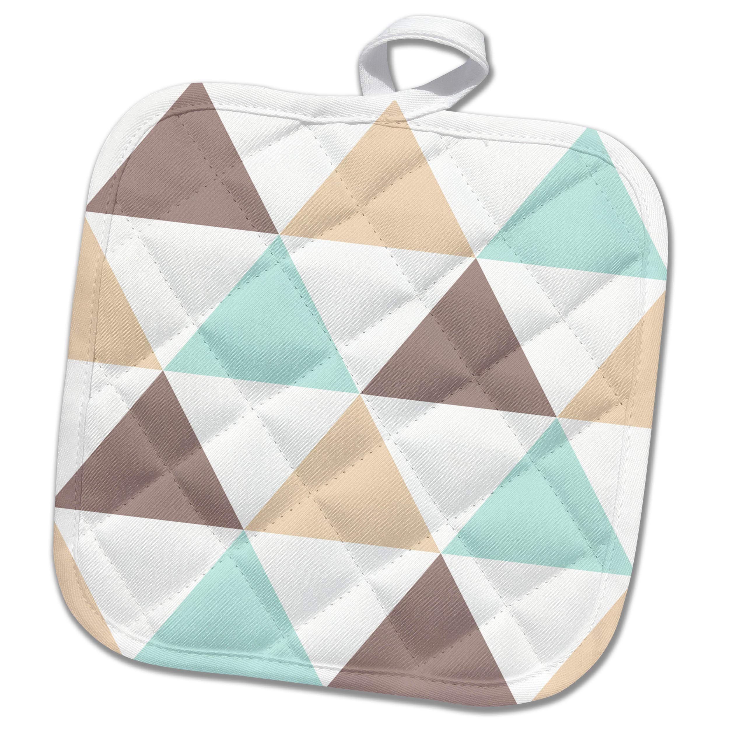 Drapeau blanc 3dRose mini format 8 cm lavable et résistant pour loisirs créatifs