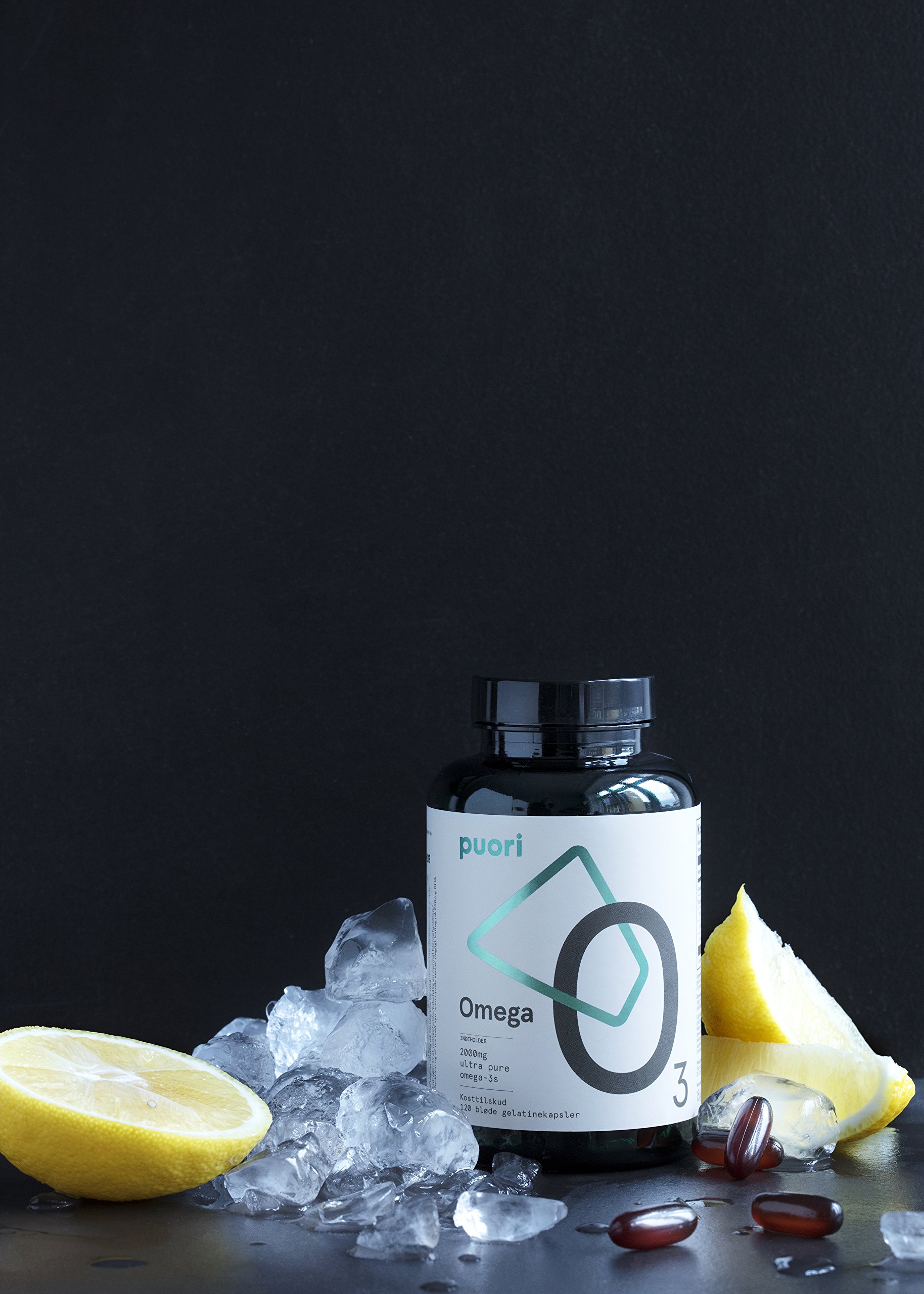 Omega 3 olio di pesce 1250 EPA 500 DHA per dose - 60 dosi - 5 stelle IFOS, Friend of the Sea, Clean Label. 180 capsule/60 dosi.