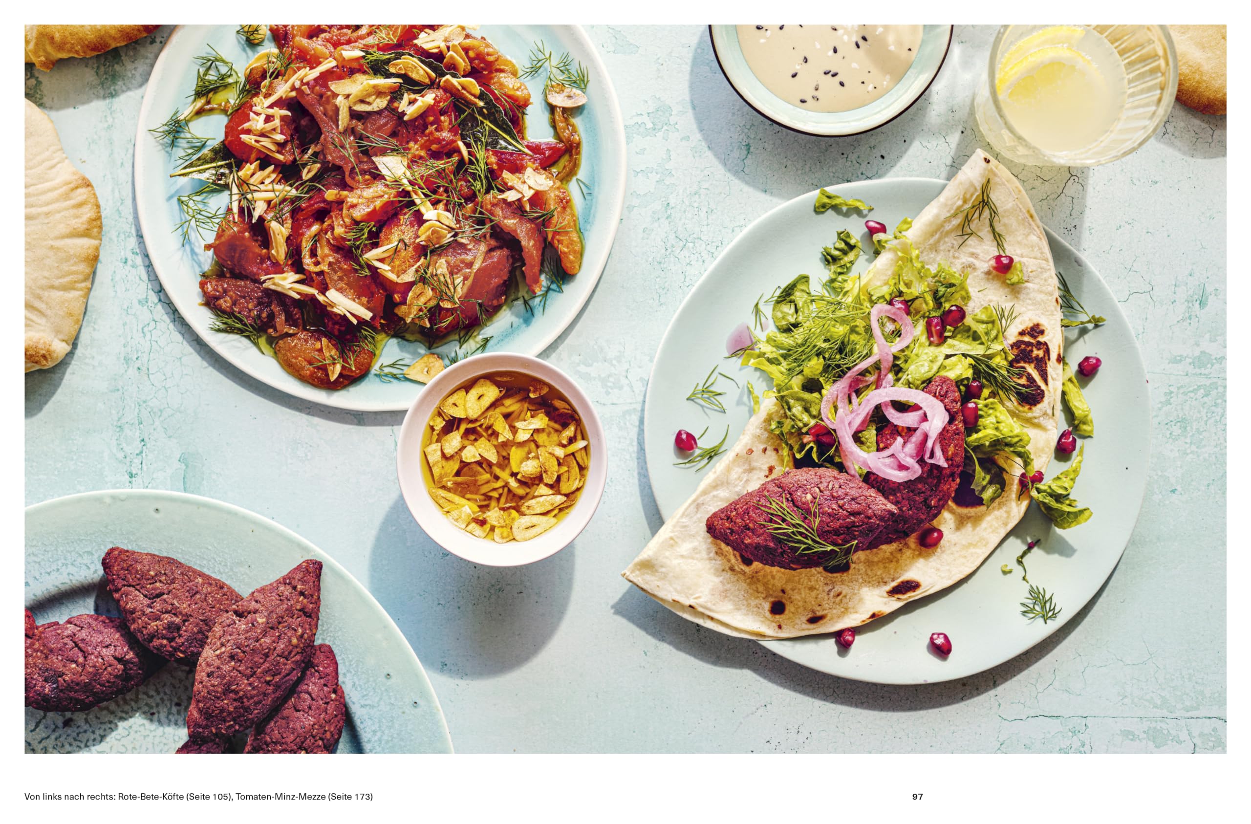 Levante vegetarisch: Über 140 genussvolle Rezepte: authentische pflanzenbasierte Gerichte aus dem Orient von Falafel über Hummus bis Taboulé