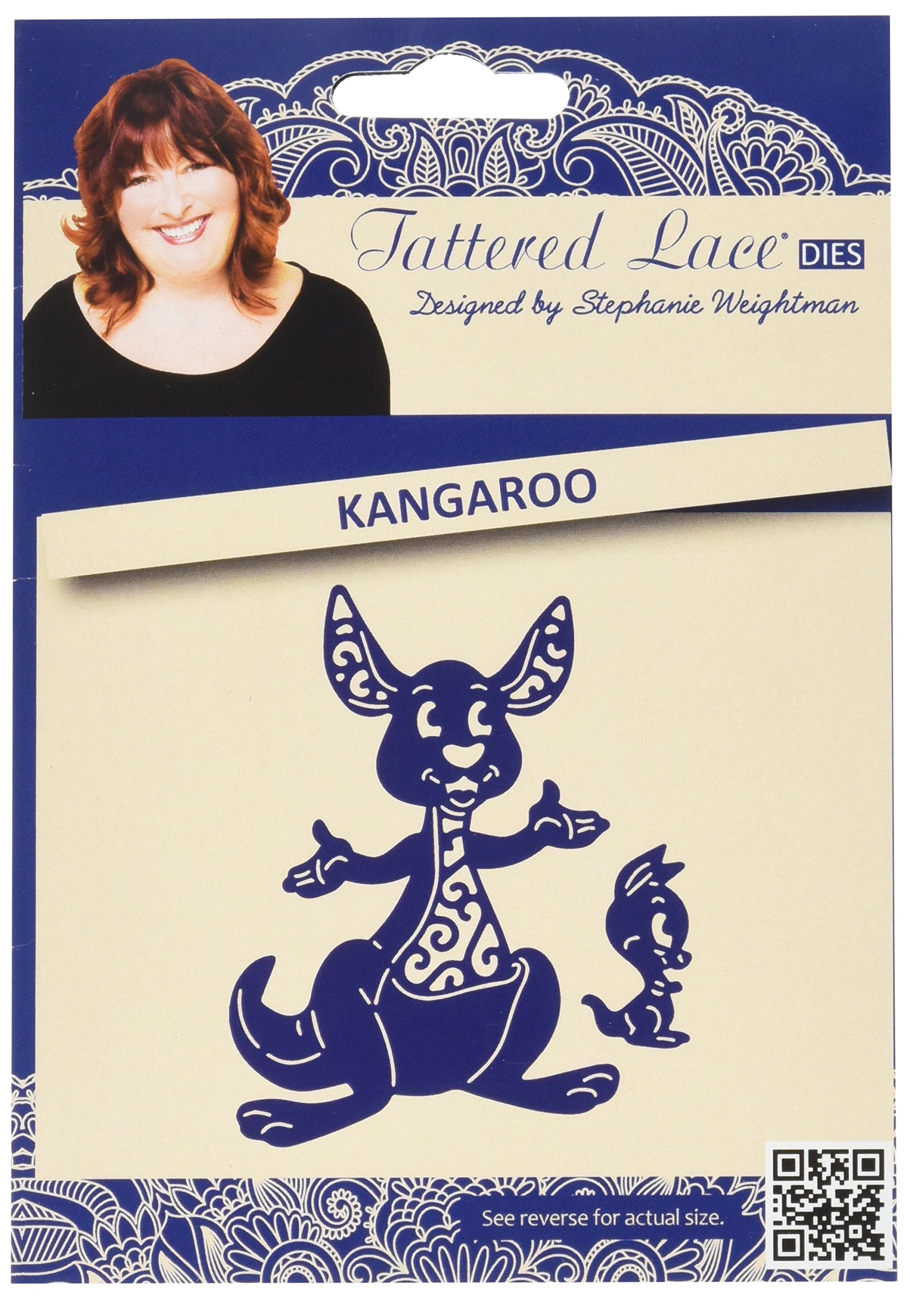Create And Craft Multicolour Tattered Lace Metal Die Kangaroo