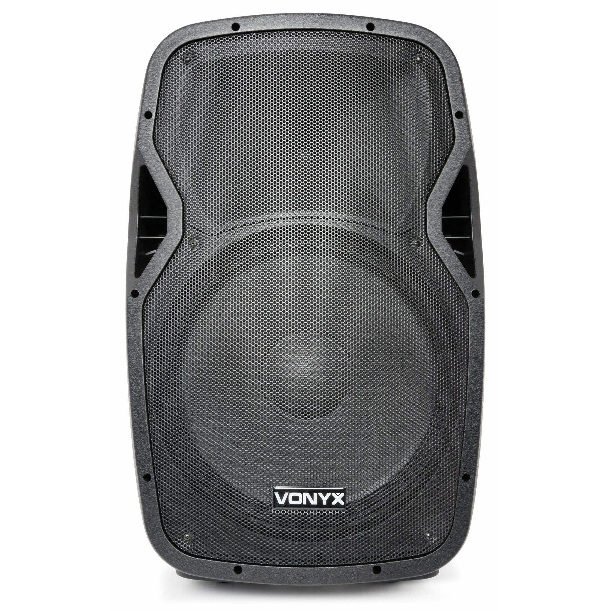 Vonyx AP1500PA - Sistema PA Portatile 800W con Microfoni