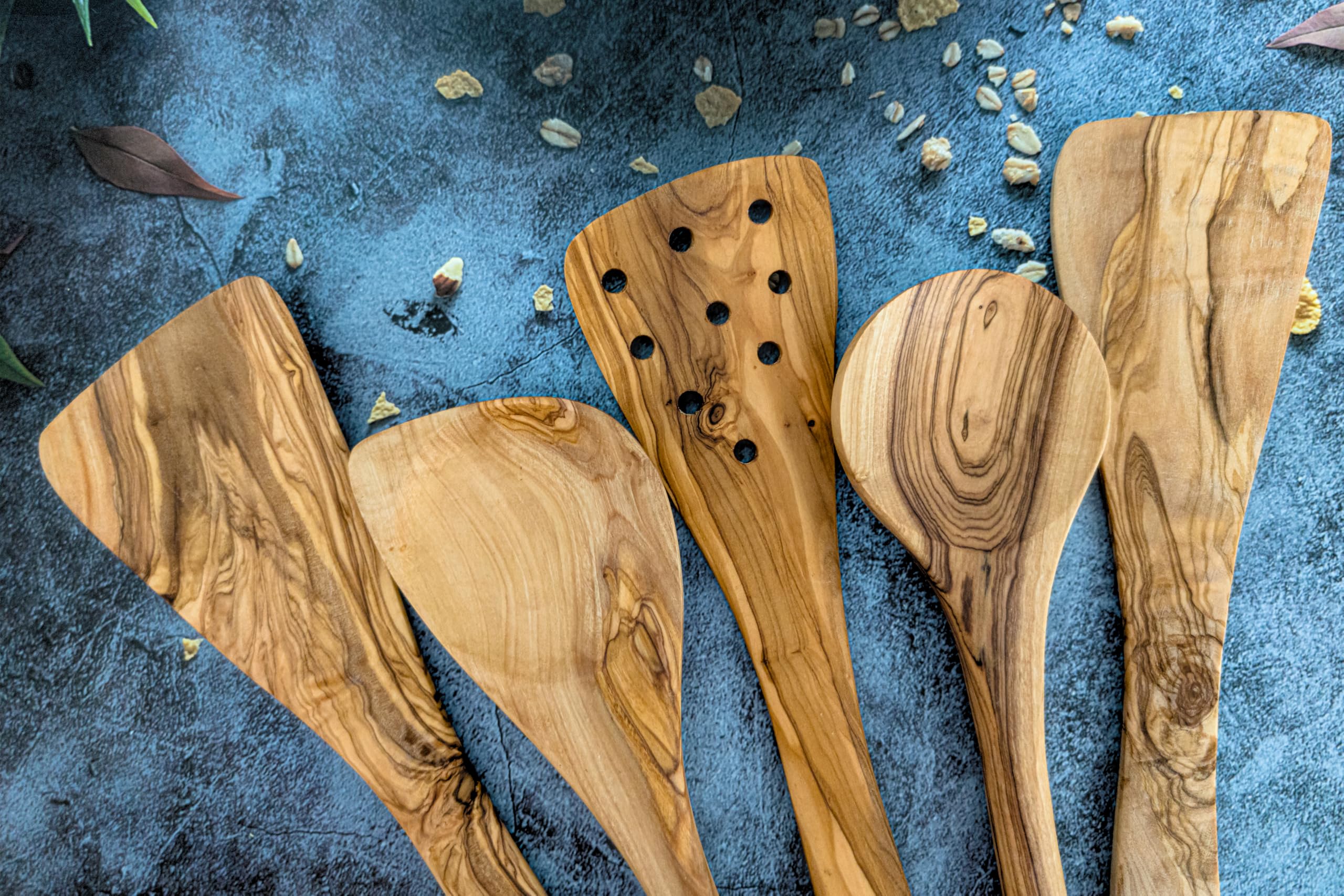 Ensemble D'Ustensiles De Cuisine En 5 Parties CuillèRe à éCumoire