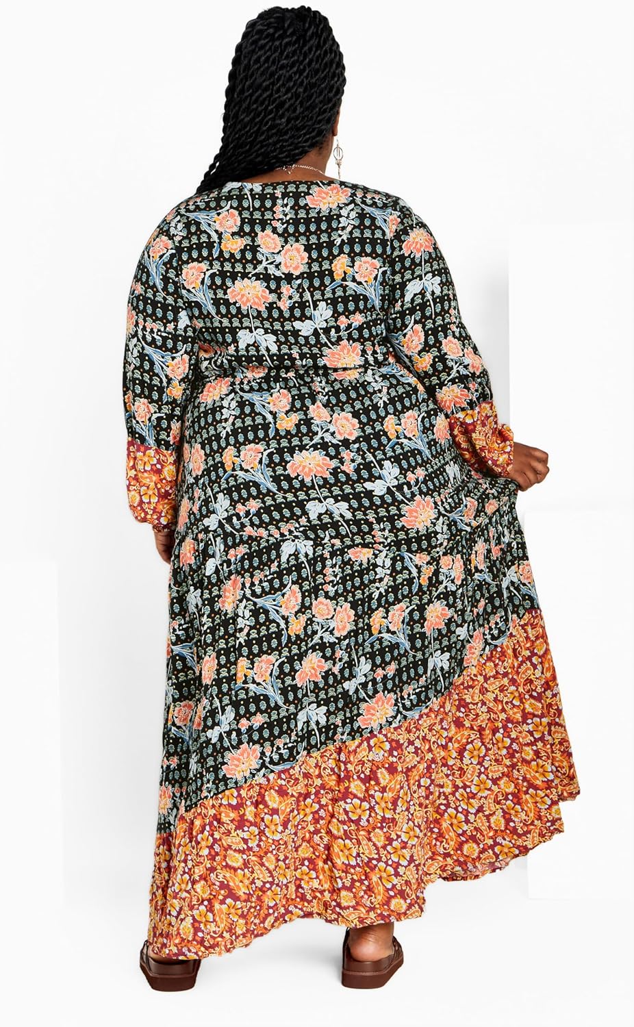 Avenue Cynthia Spliced Maxi Dress - Image 3