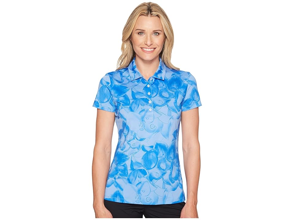 

PUMA Golf Bloom Polo (Nebulas Blue) Women's Short Sleeve Pullover