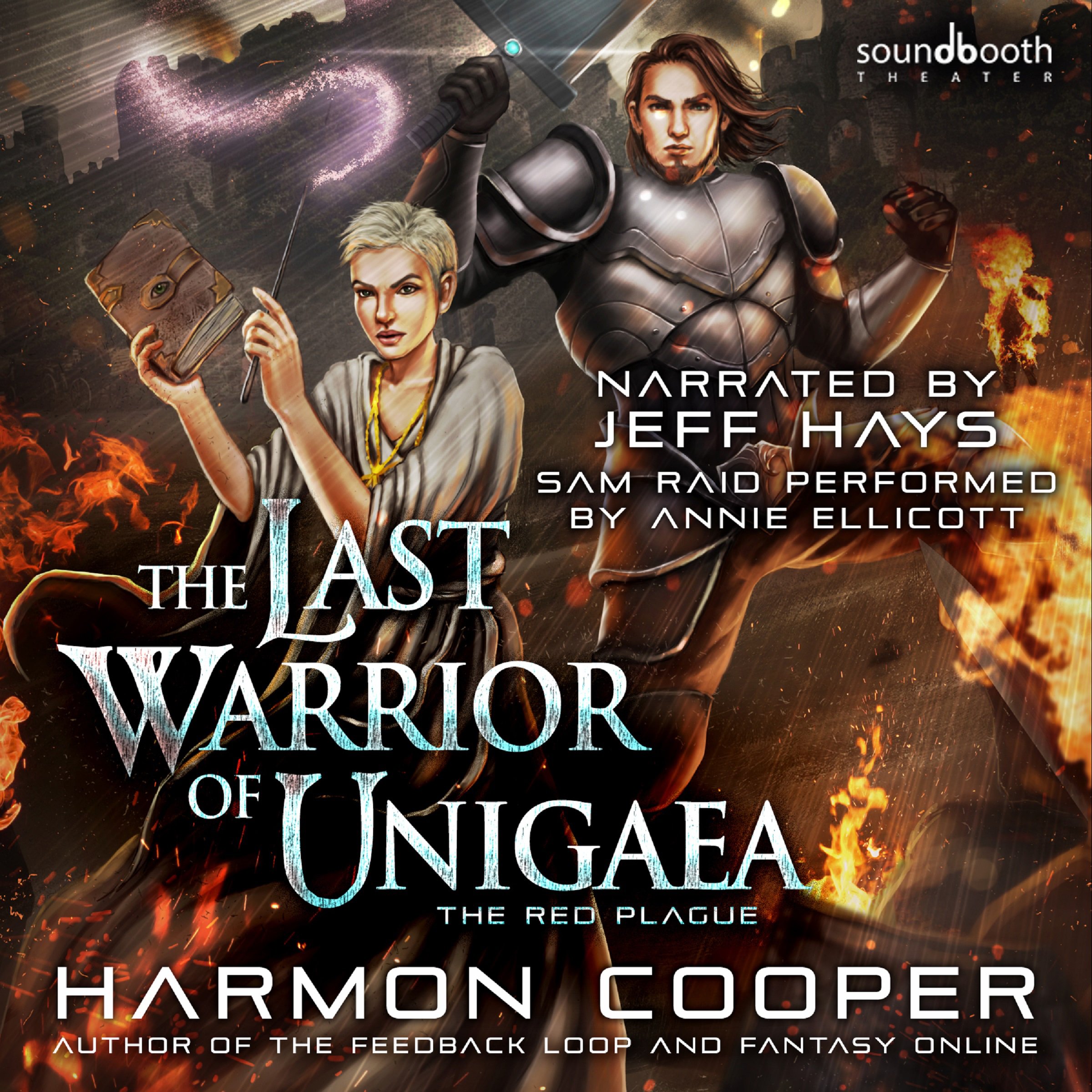 Cover art for The Red Plague: A LitRPG Trilogy