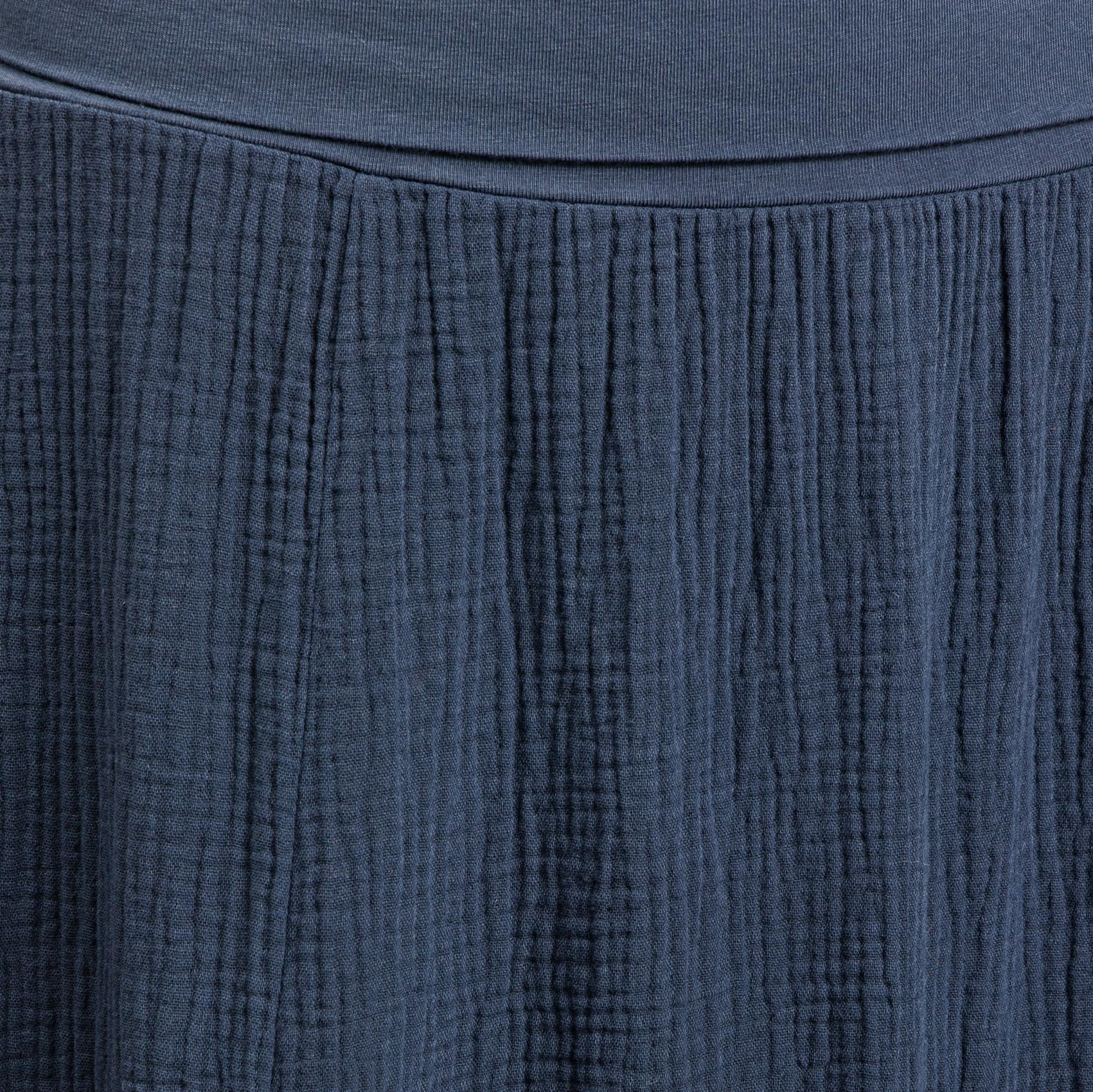 Caspar RO036 Damen Musselin Maxi Rock aus 100% Baumwolle | Langer A-Linie Sommerrock mit elastischem Stretchbund | Leichter Baumwollrock | Made in Italy