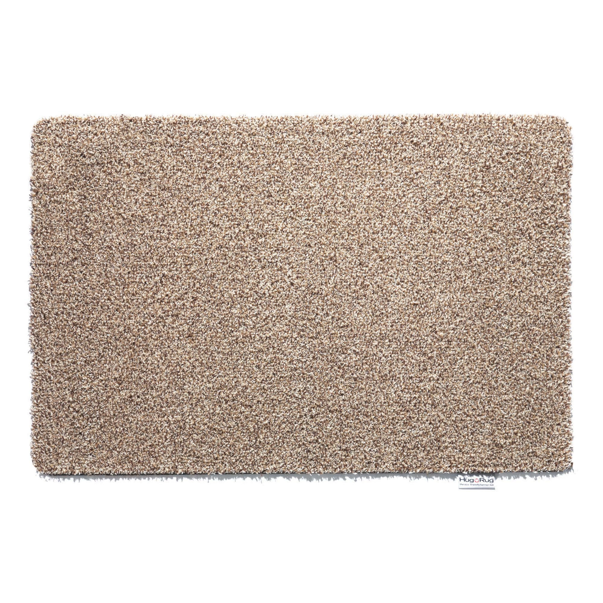 50cm x 75cm HUG RUG (linen design) machine washable doormat dirt trapper absorber door mat