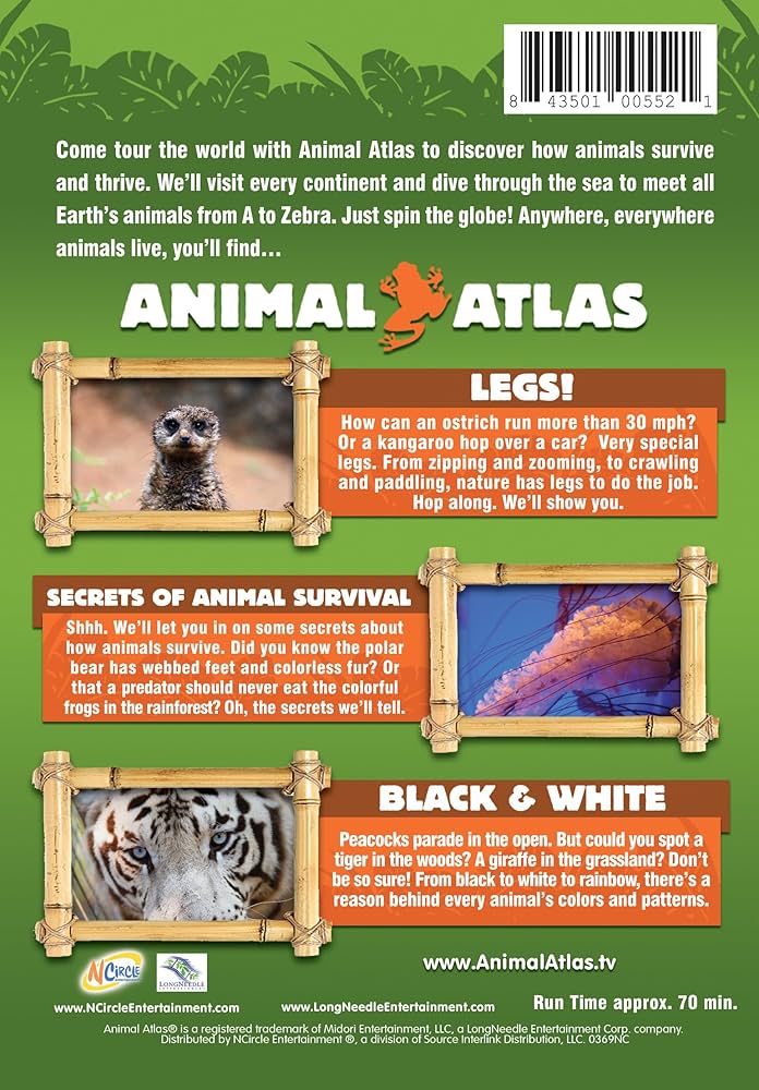 その他 Animals Atlas: Animals Abcs [DVD] Animal Atlas: Animals ABC's (DVD, 2011) for sale online | eBay