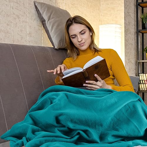 Miniatura 4 de Manta de forro polar a granel, ligera, cálida, suave y acogedora para mascotas, para el hogar, cama, sofá, dormitorio, oficina, regalos de boda,