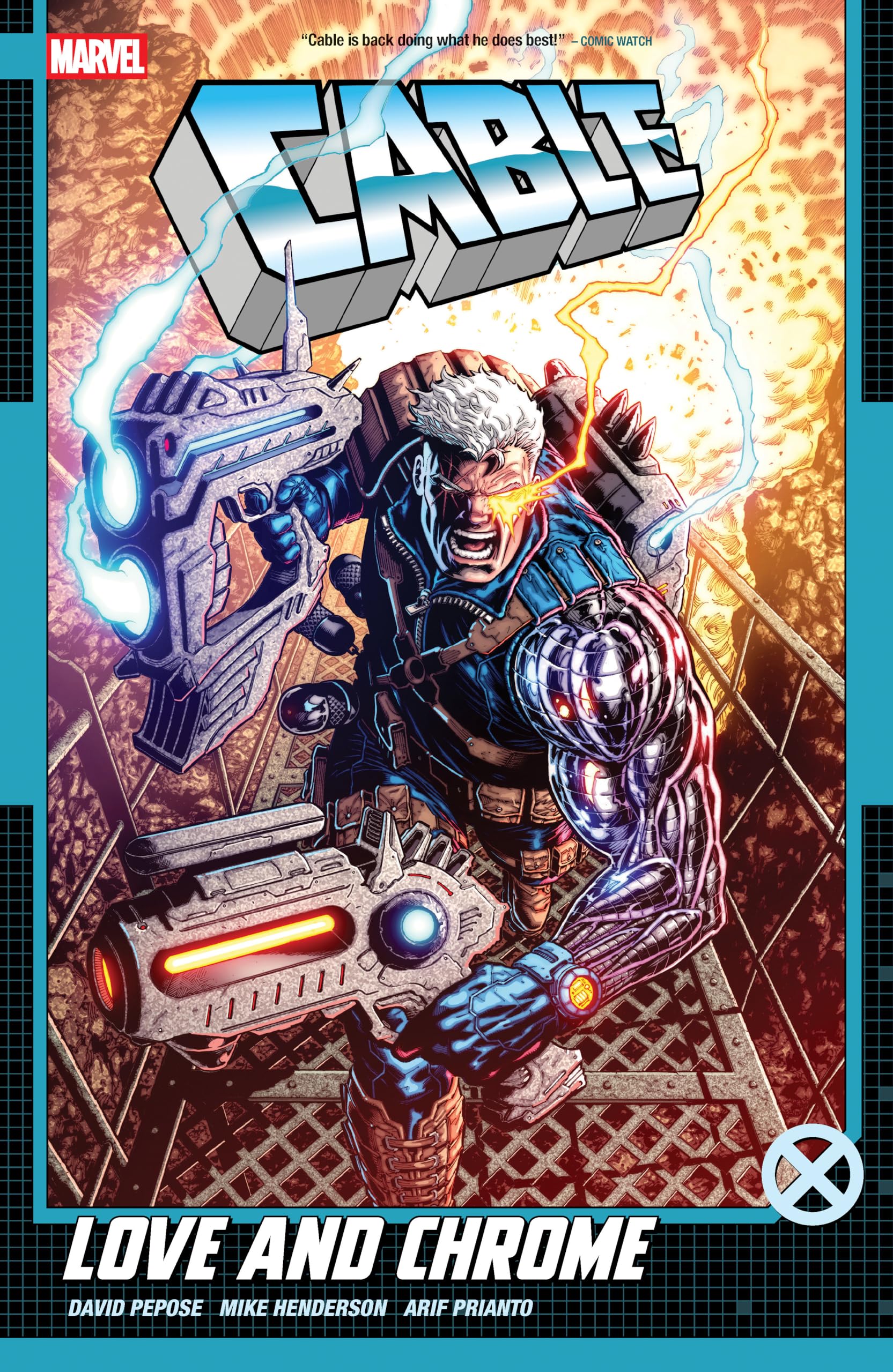 David Pepose Cable: Love & Chrome Paperback Comic Book