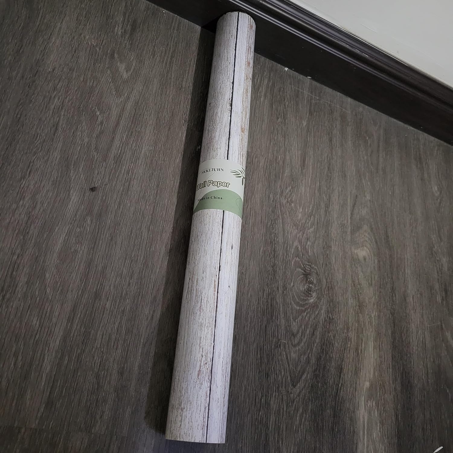 SKKLIUHN Wall paper, Realistic Weathered Wood Aesthetic