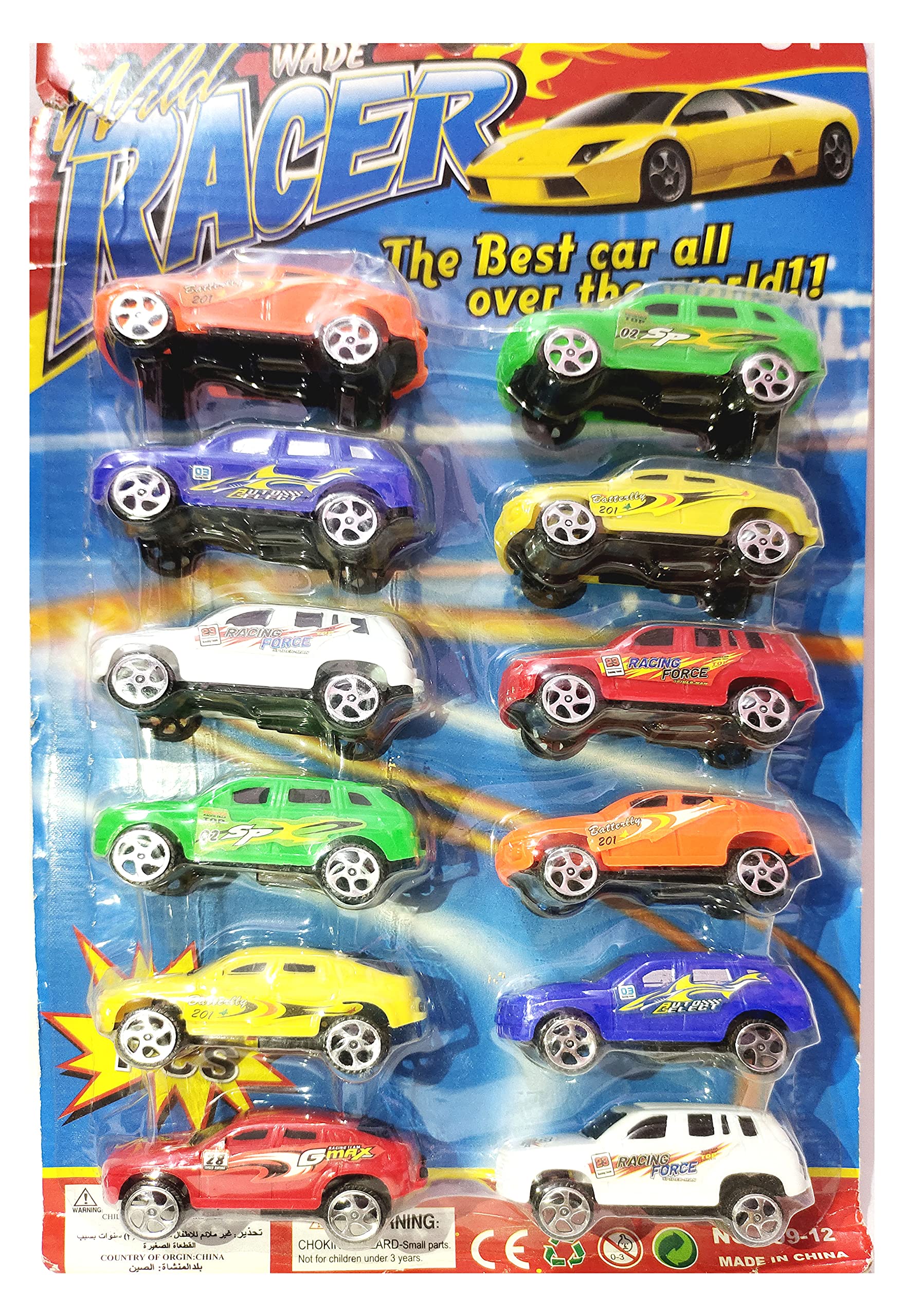 ANANYA 12 Super Car Set Pull Push Forward, Backward Unbreakable Plastic Gift Pack (Multi Color) Pack Of 12 (12-Super-Car), Kid (B09KMC59J4) Amazon Price History, Amazon Price Tracker