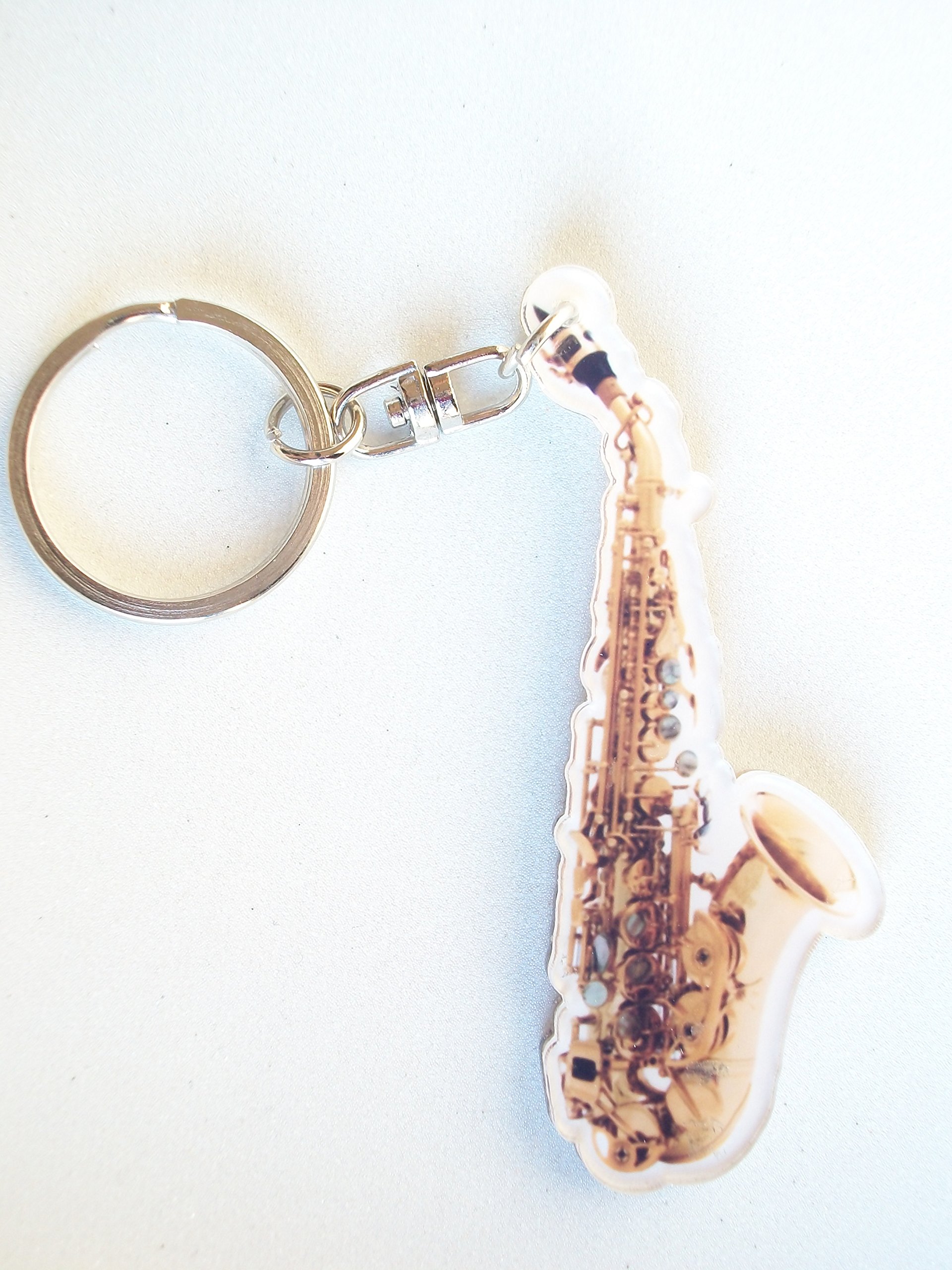 Porte-Clefs en forme de saxophone