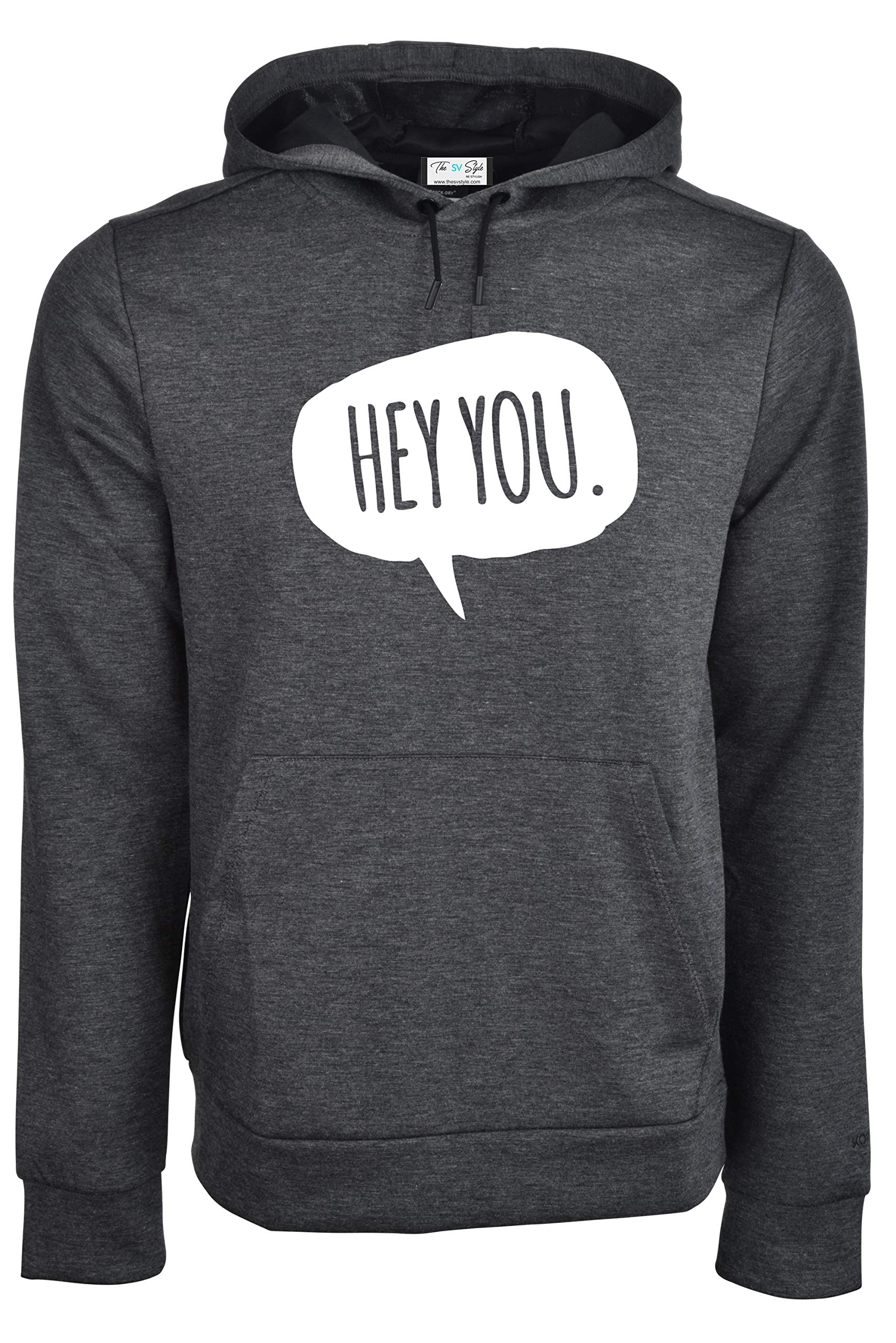The SV Style Unisex Printed Hoodie : Hey You Thinking