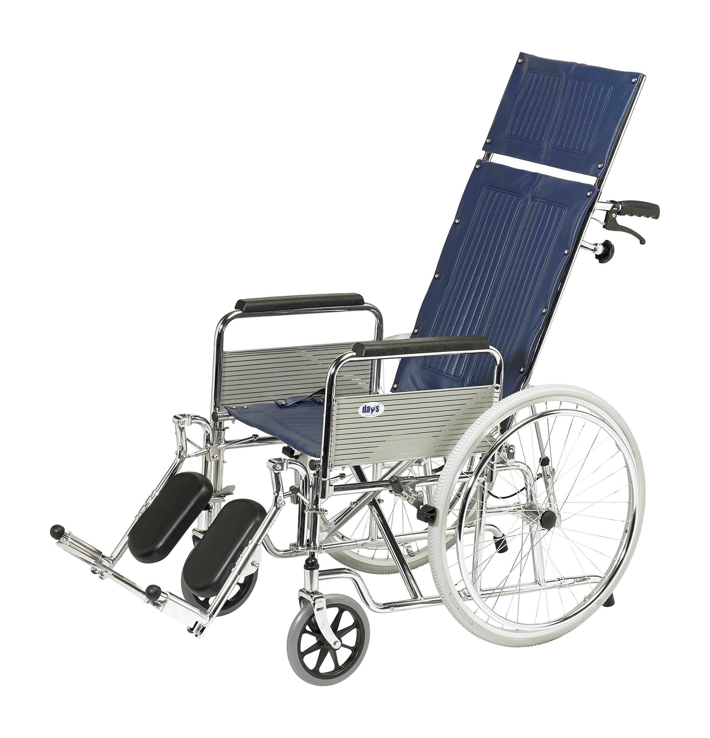 Días Totalmente reclinable silla de ruedas