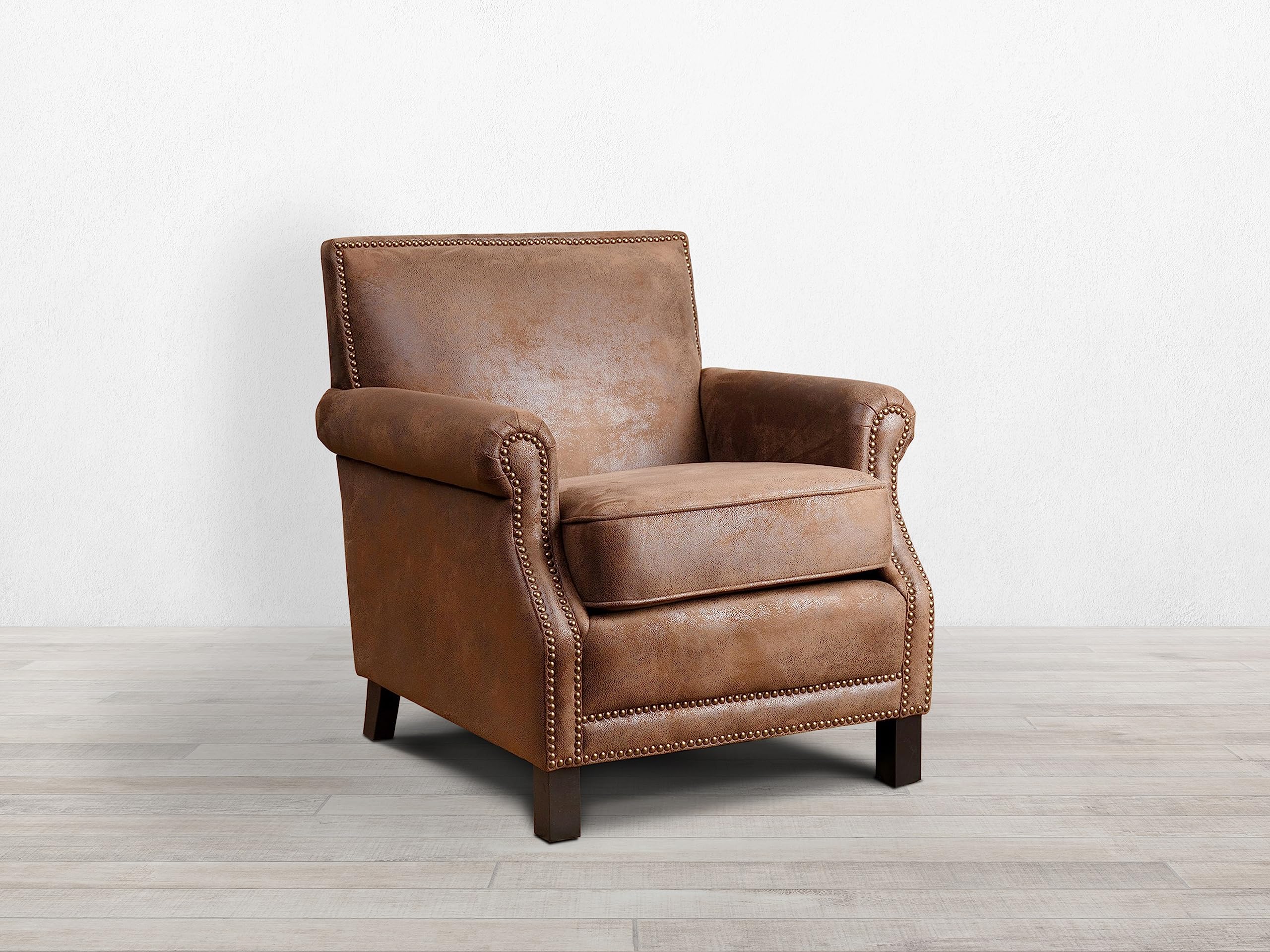 Abbyson Living Chloe Fabric Club Chair Traditional Design