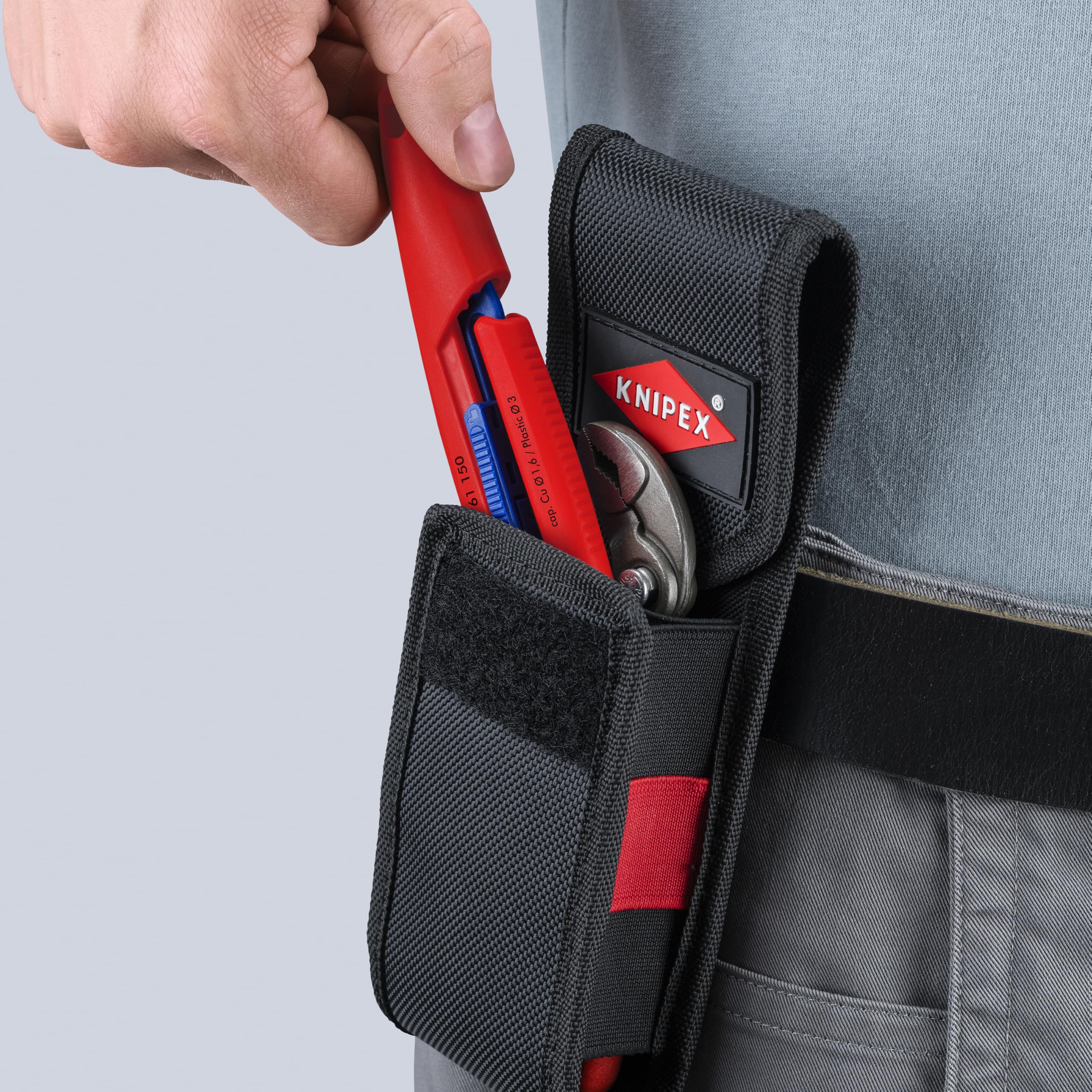 KNIPEX Slim Knips Feinschneidezange, 78 61 150 | schlagfestes Kunststoffgehäuse 157 mm