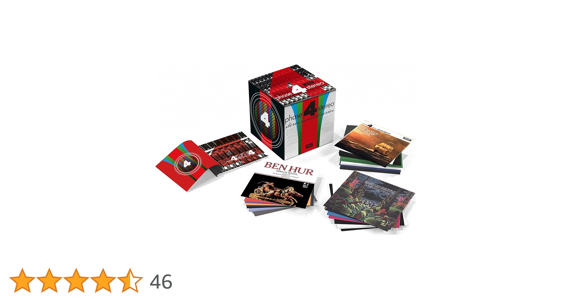デッカ・フェイズ4ステレオBOX(CD40枚＋ボーナス1枚) デッカ・フェイズ4ステレオBOX(CD40枚＋ボーナス1枚)