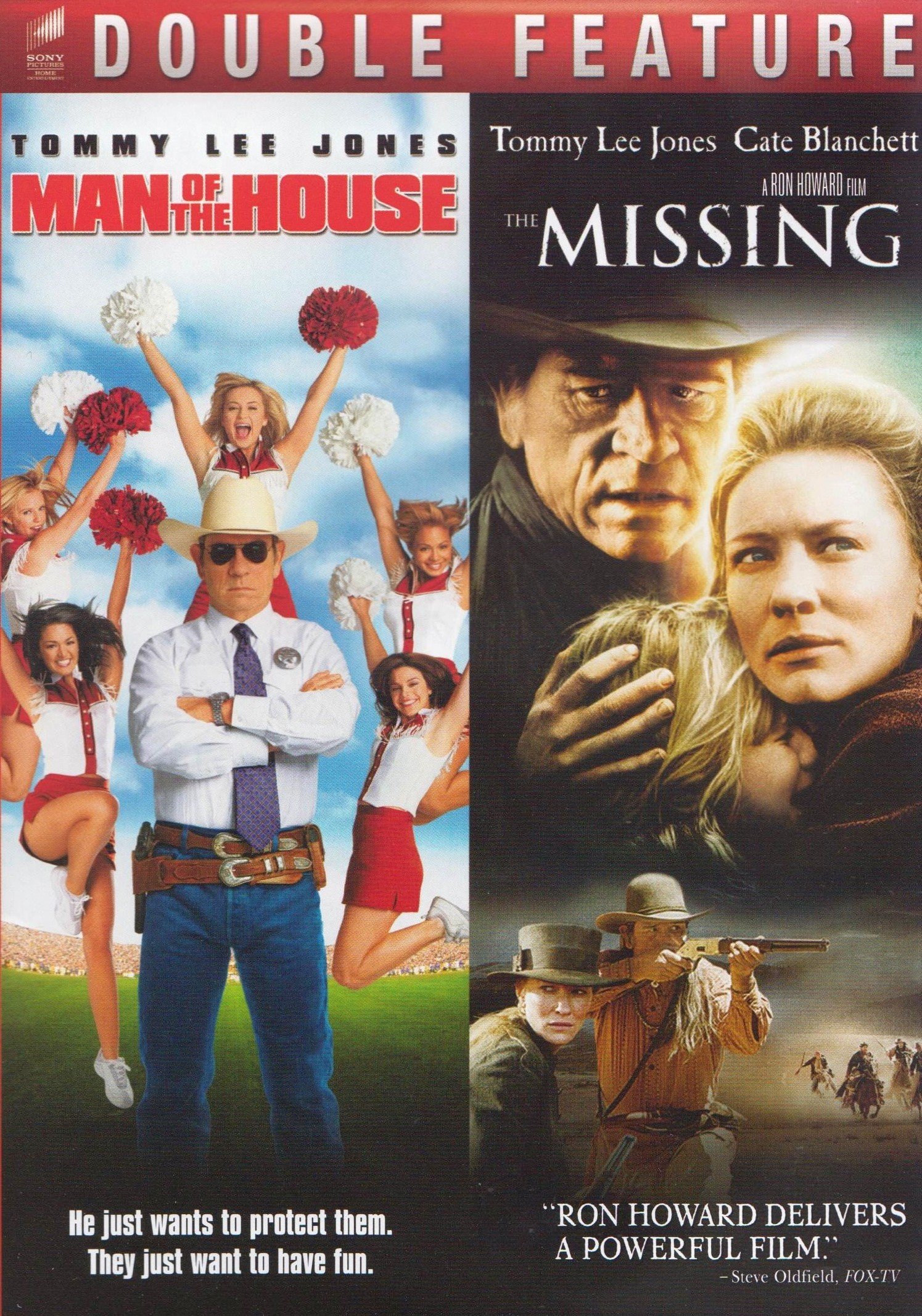 Man of the house / The missing (Double feature) [Unknown Binding]