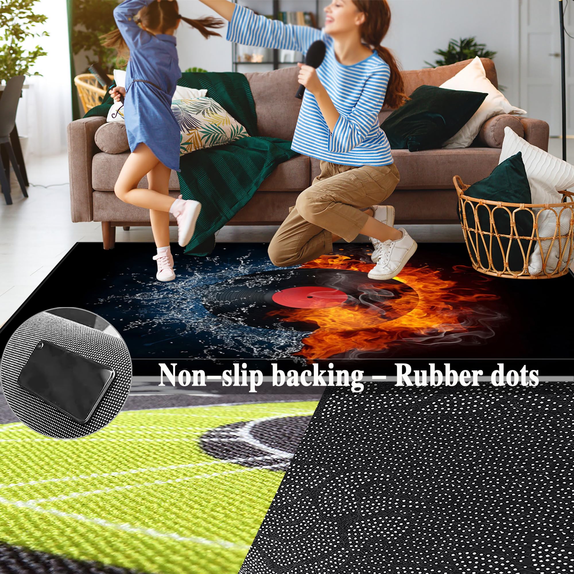 Tapis Batterie Acoustique Insonorisant Tapis De Tambour 120 x 70 cm