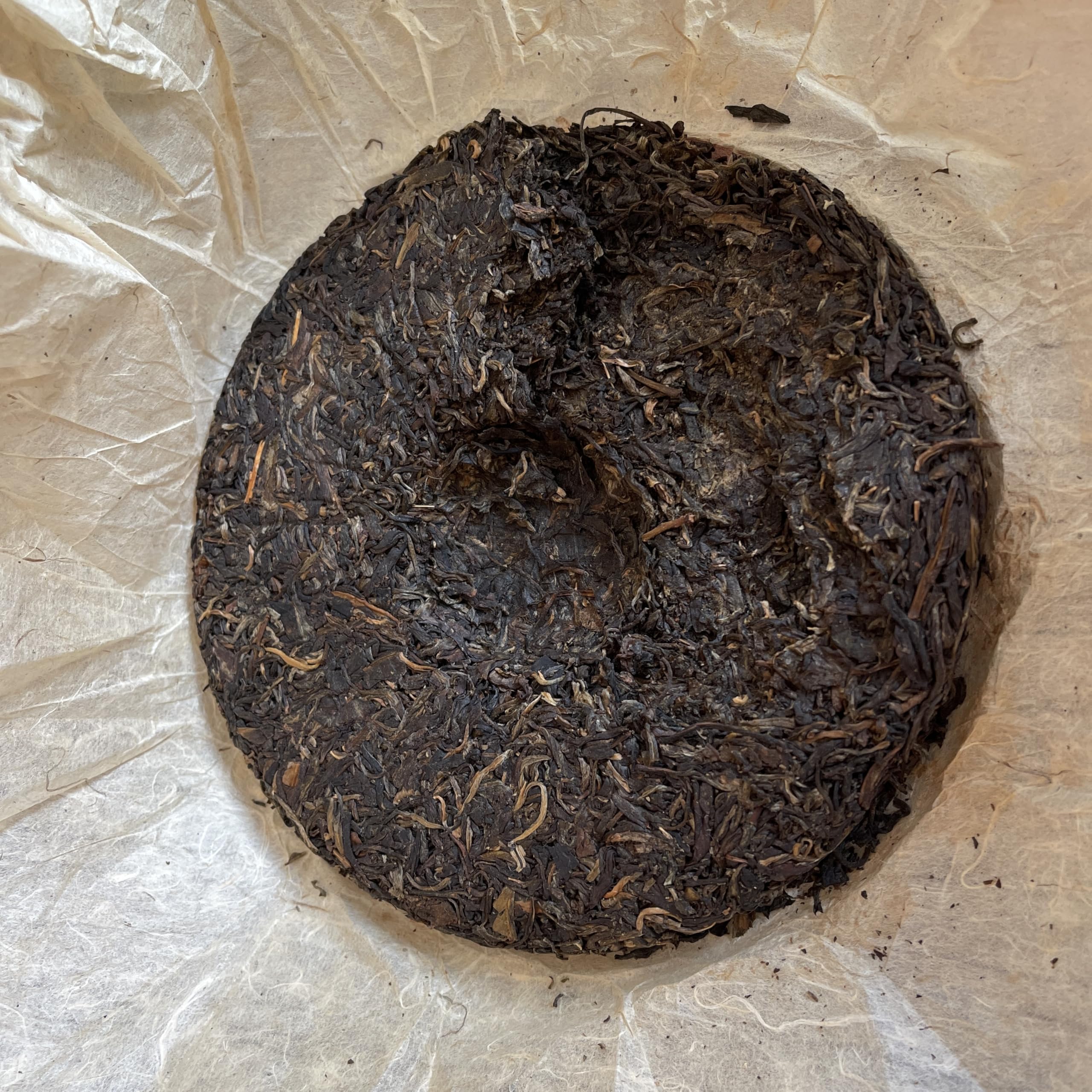 2005 Shuangjiang Mengku Artigianale Albero Antico Tè Pu-Erh Crudo, 357g