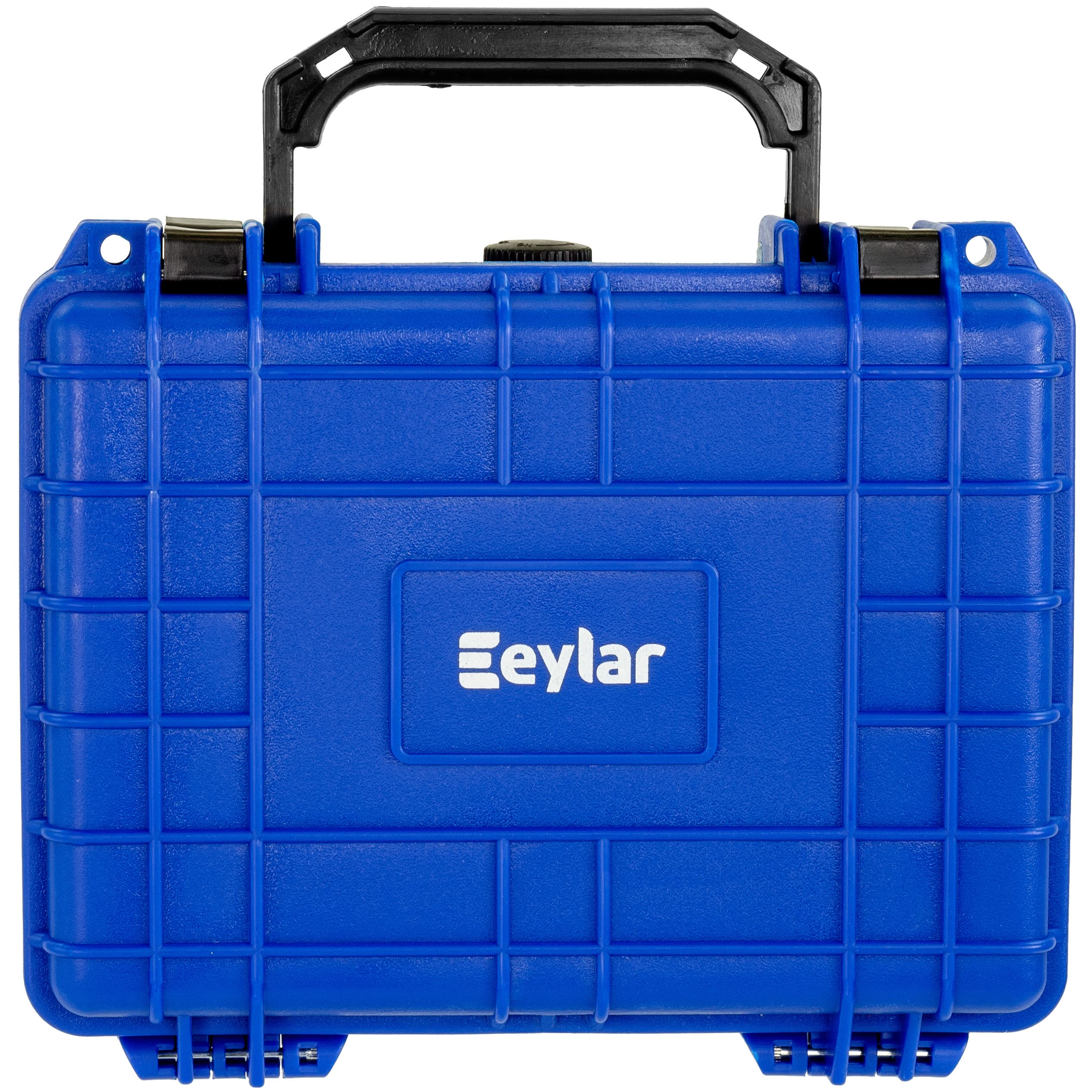 Eylar Funda rígida protectora para cámara, a prueba de agua y golpes, con espuma, estándares TSA de 9.1 pulgadas, 7.5 pulgadas, 4.3 pulgadas (azul)