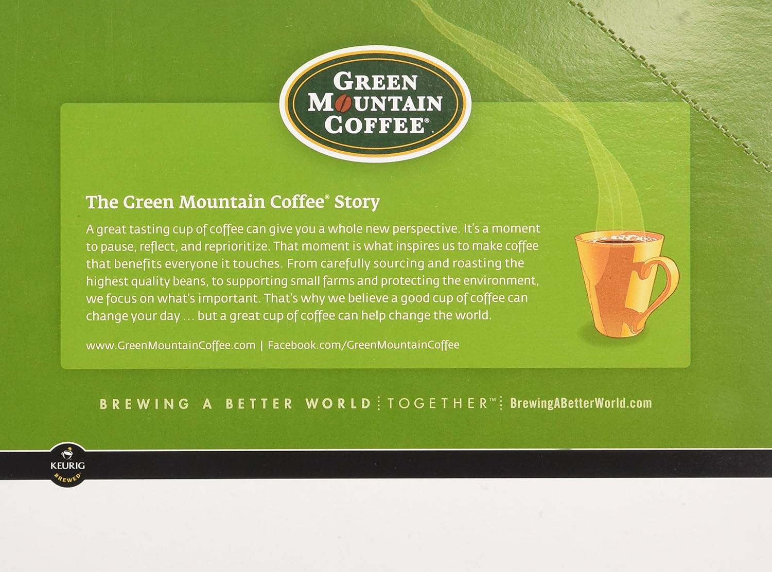 Green Mountain Coffee Decaf Hazelnut, 24-Count K-Cups for Keurig Brewers (Pack of 2)