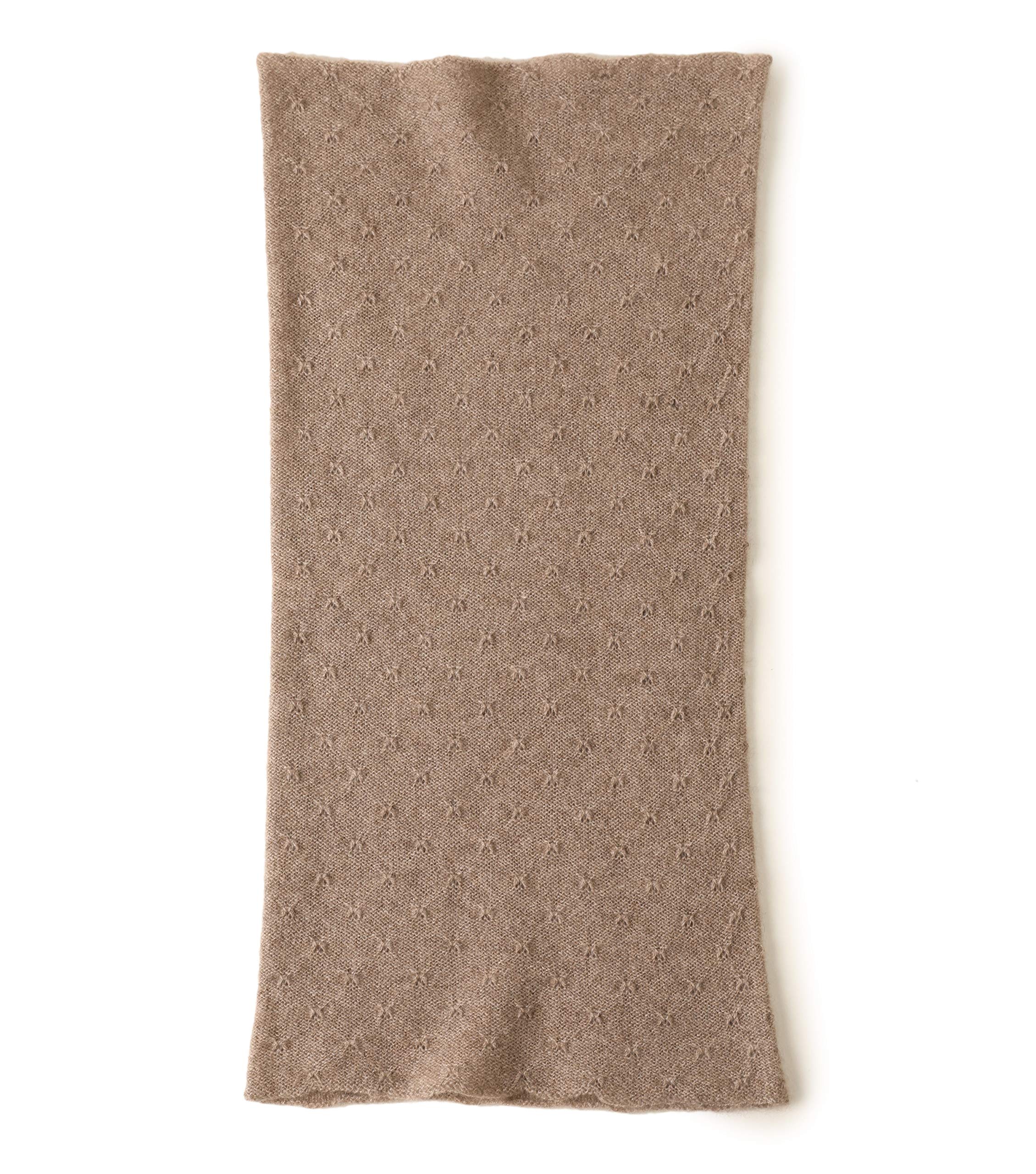 scaldacollo tubolare sciarpa ad anello donna di 100% Cachemire Lana sciarpa tubolare collo di Cashmere