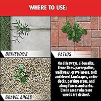 Vista 5 de Ortho GroundClear - Asesino de vegetación de un año con varita Comfort Wand - Spray eliminador de malezas listo para usar, mata malezas y hierbas