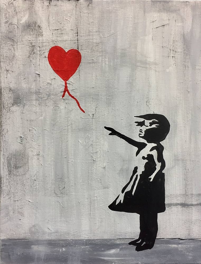 バンクシー Banksy Heart Balloon エスタンプ リトグラフ バンクシー Banksy Heart Balloon エスタンプ リトグラフ Banksy