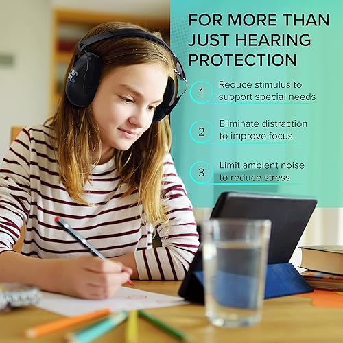 Miniatura 3 de HEARTEK Noise Cancelling Headphones Kids Adult Earmuffs Shooting Ear Protection