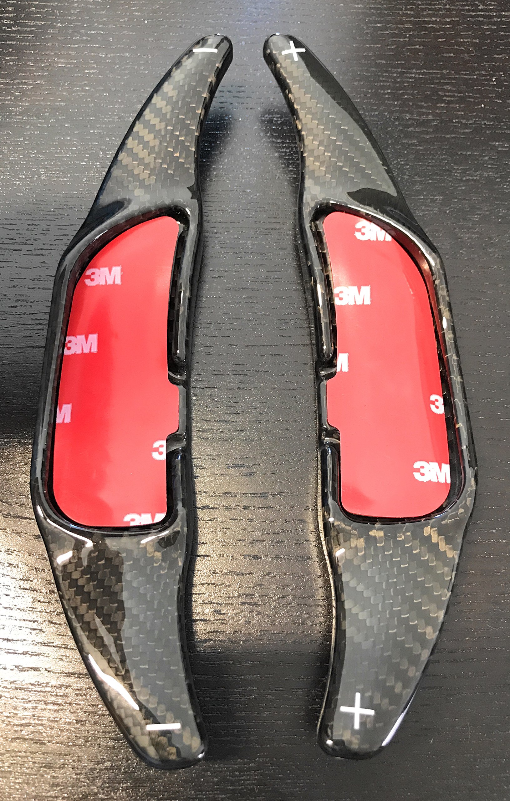 Palettes De Changement De Vitesse (Paddles) En VRAI CARBONE Pour Mercedes AMG - DSG - Extension - Neuf