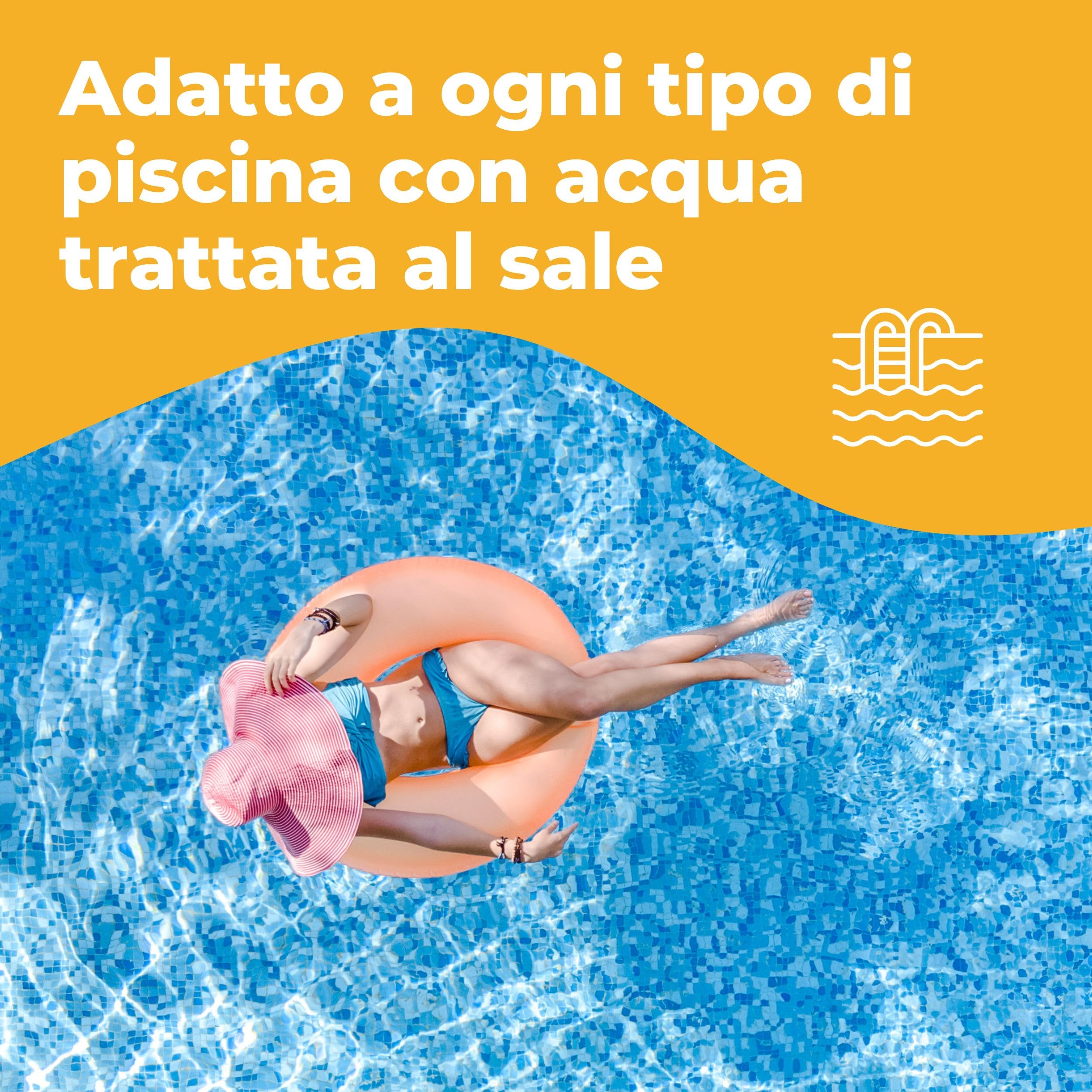 Antialghe Liquido per Piscina non Schiumogeno Aqua Sphere 25 l - Ad