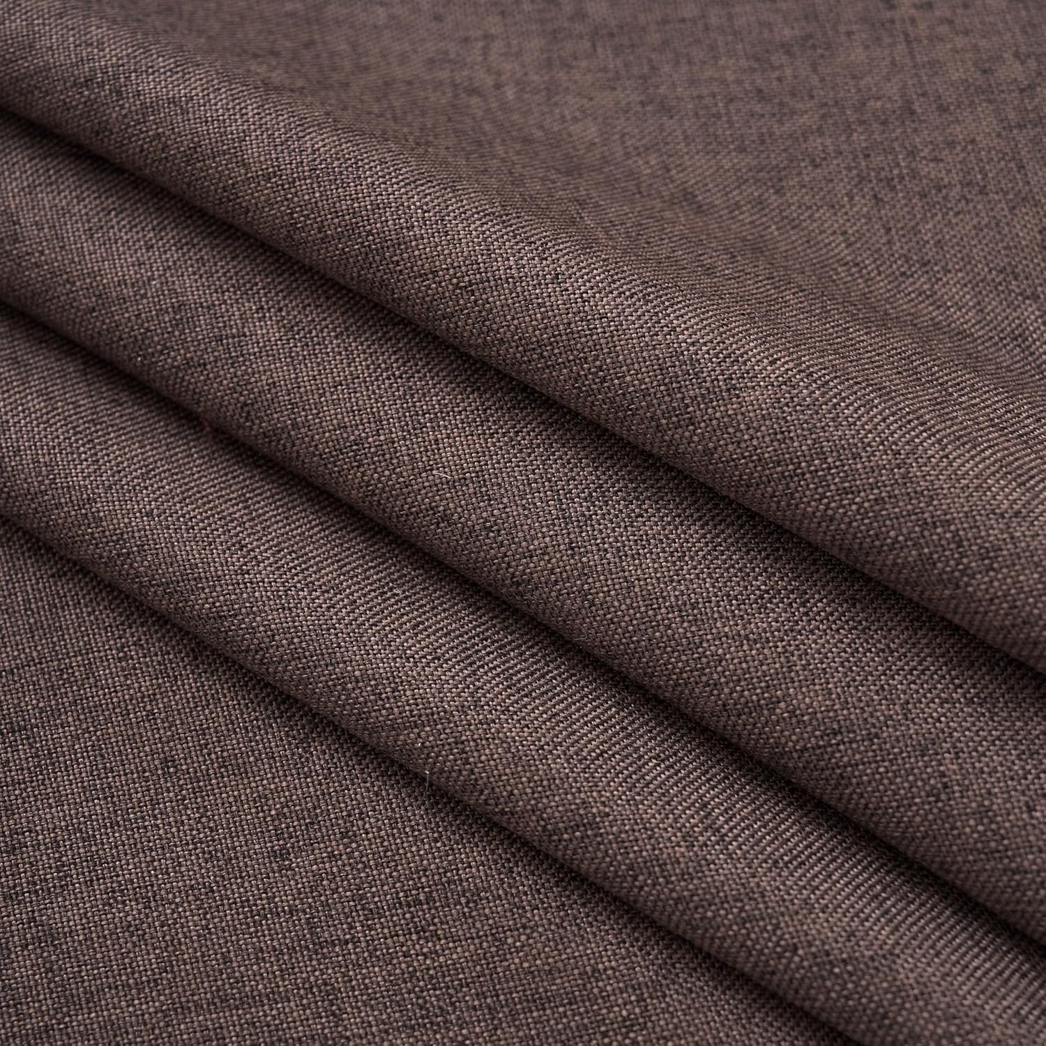 NLMUVW Brown Linen Tablecloth Rectangle, Extre Long Chocolate Table Cloth Farmhouse Table Cover for Kitchen Dining Coffee, 54 x 140 Inch