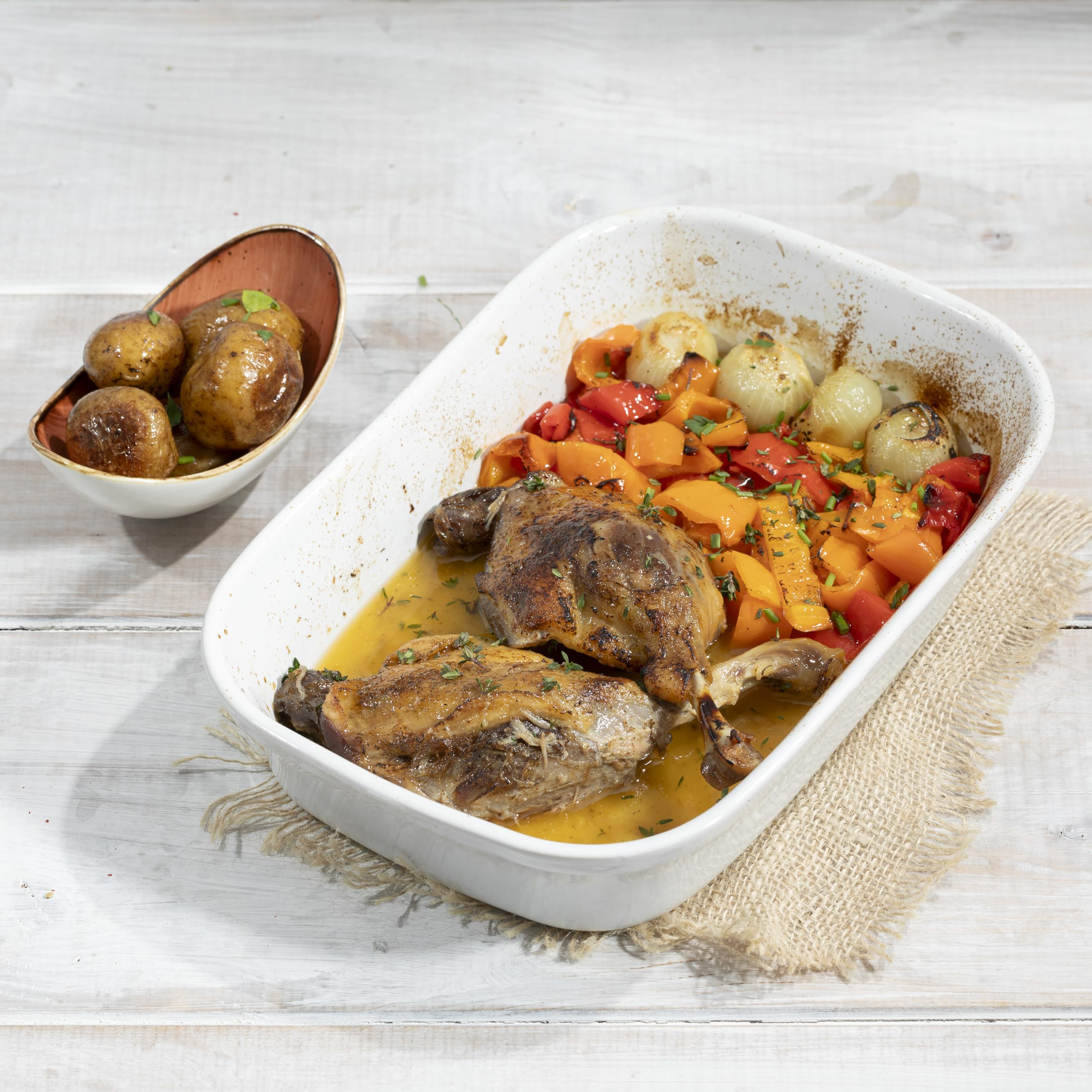 LANDPERLE Cuisse De Canard Confit 3x700g | Entenkeulen Entenunterschenkel Confit | vakuum-gegart im eigenen Saft & Fett ohne künstliche Zusatzstoffe Geschmacksverstärker u. Konservierungsstoffe (3)