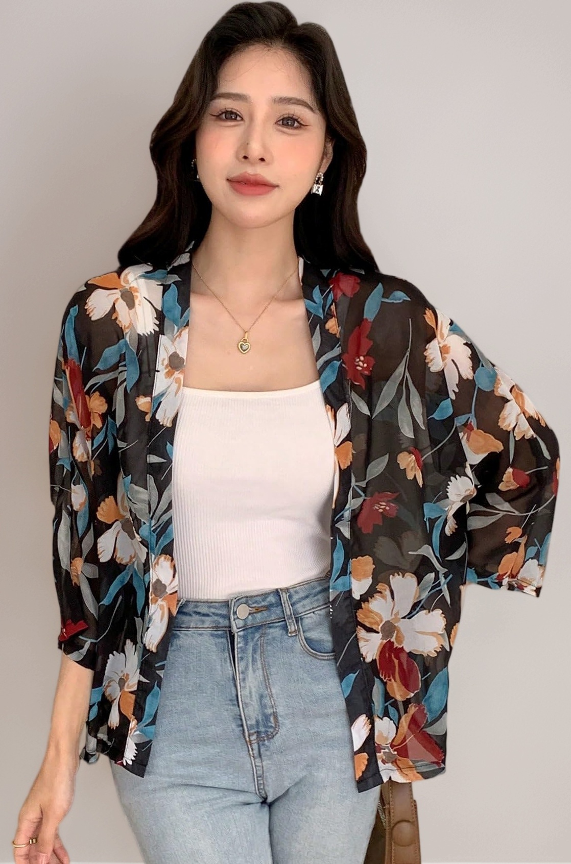 Shrug for Women || Tops for Women || Regular Fit || Floral Desgin (V-Shrug-5148)