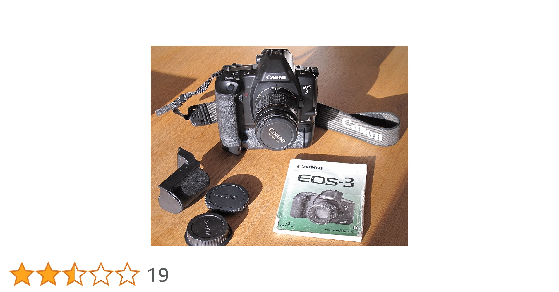 Amazon Canada: Canon EOS-3 35mm SLR Camera (Body Only)