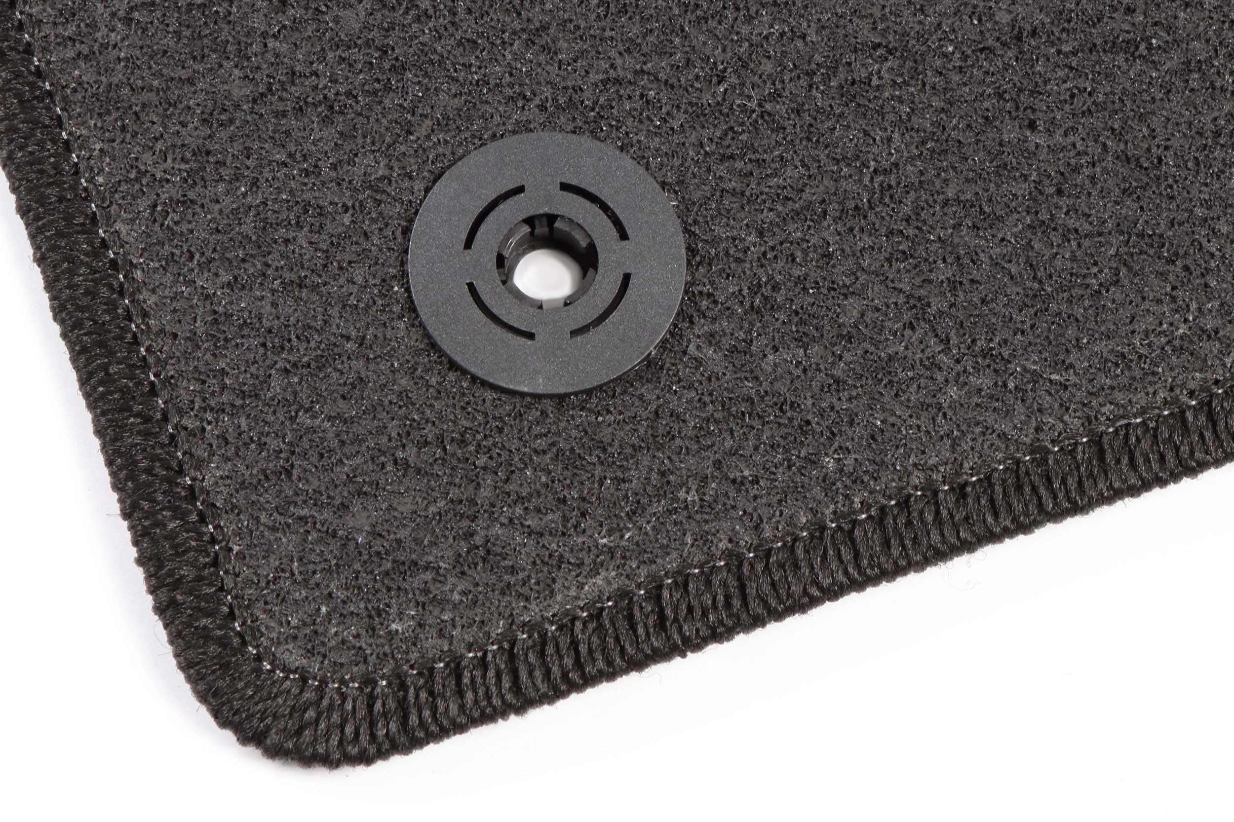 Tappetini Auto Spessi In Tessuto Per Skoda Roomster (2006-2015), Set 4 Pezzi, Colore Antracite/Grigio Scuro, Impermeabili - 3