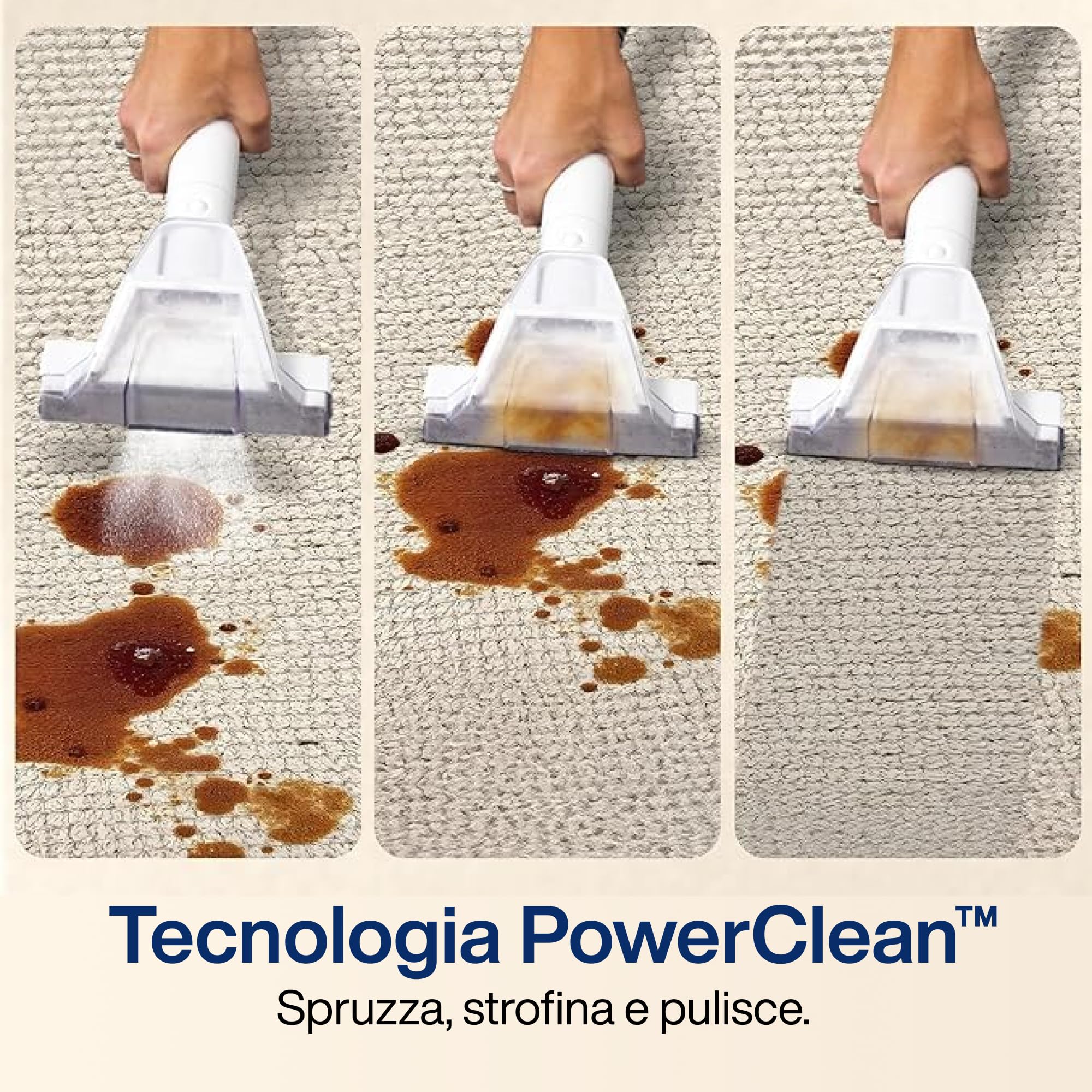 Samako Detergente per tappeti – Dispositivo portatile compatto per tappeti e divani, potente motore da 400 W, 2 serbatoi d'acqua extra grandi, adatto per tutti i tipi di tessuto