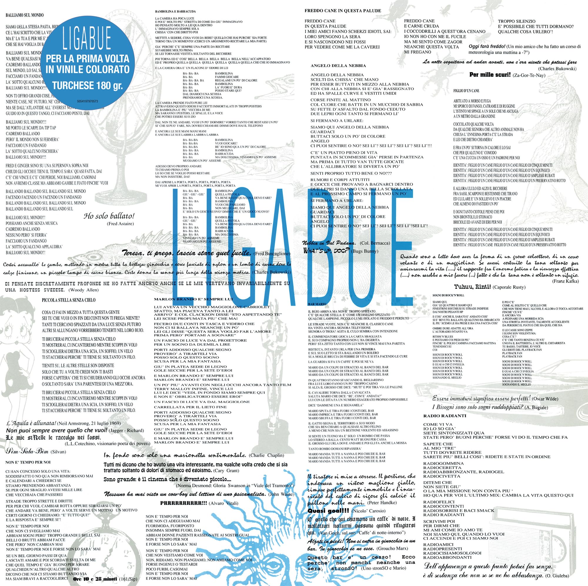 Ligabue (Vinile Turchese)