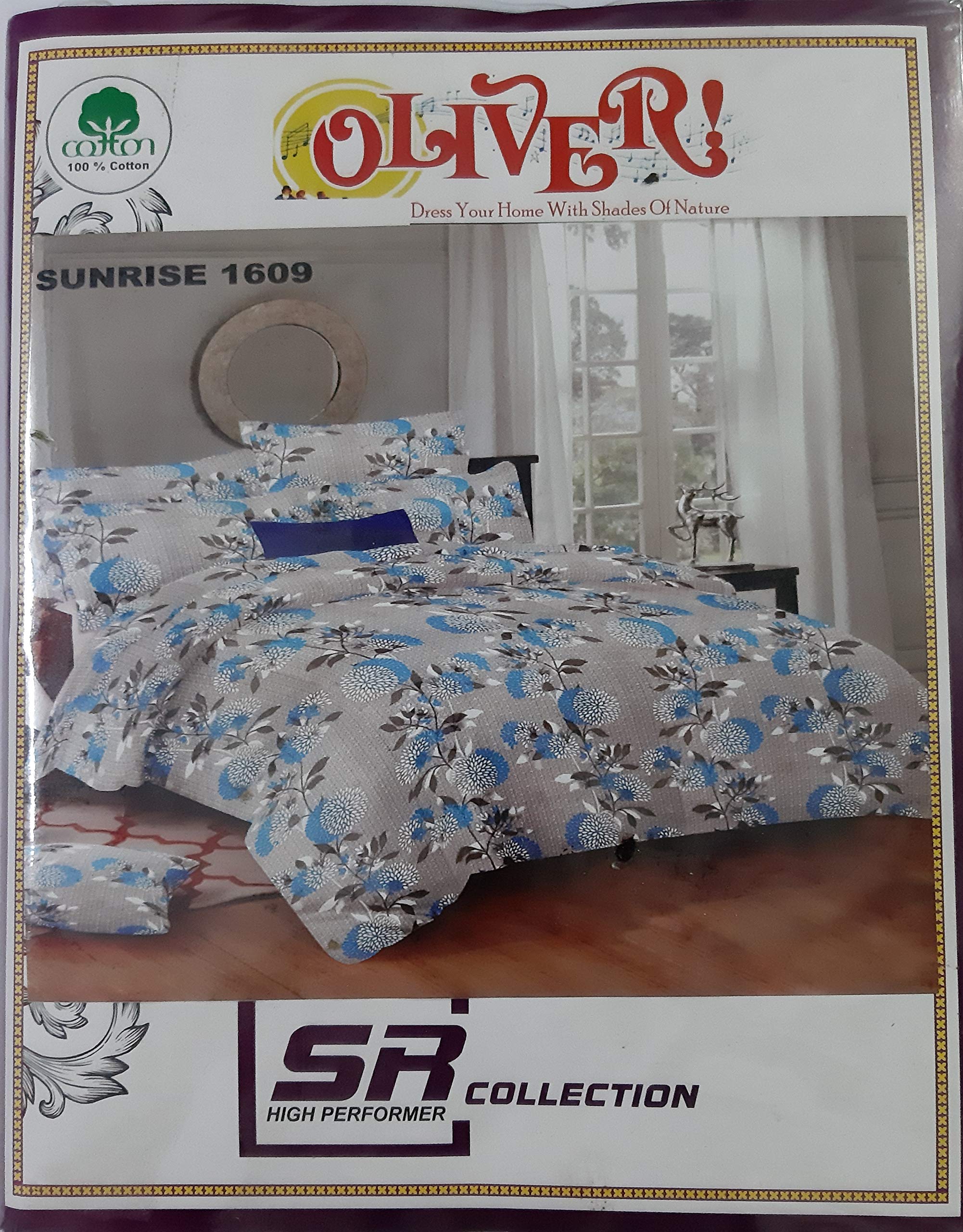 OLIVER DOUBLE BED SHEETS