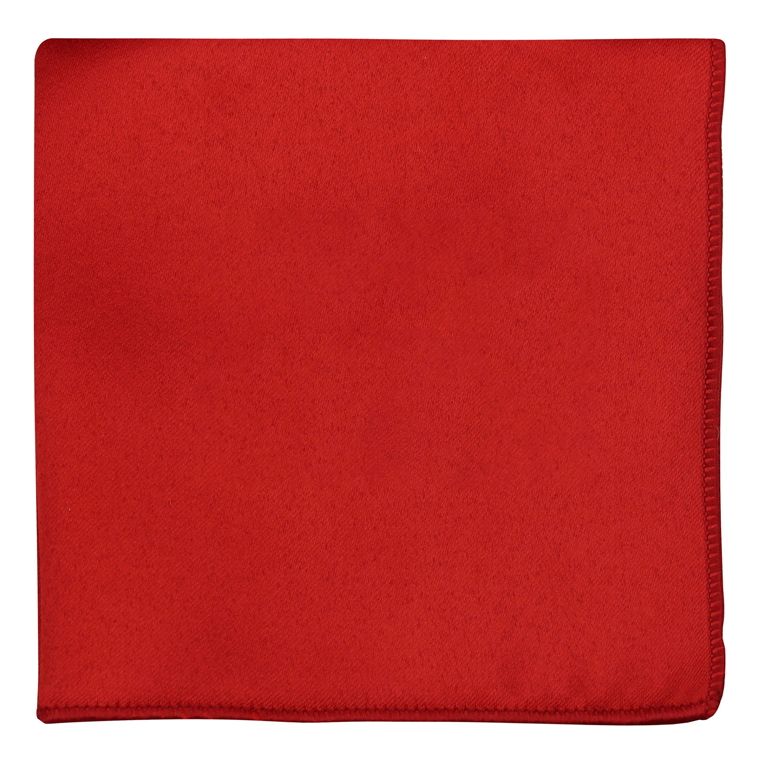 kovove The Solid Essentials Black Pocket Square For Men-picture-38
