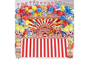 Carnival Party Decorations Circus Theme Birthday Party Supplies