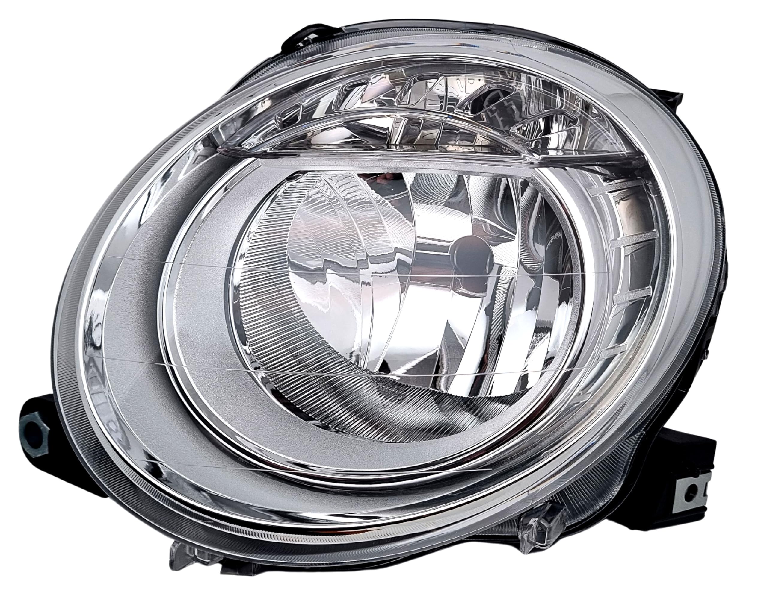 BSSTORE Faro Proiettore H7 Anteriore per 500 (312) 2007-2015 (Sinistra - Lato Conducente)