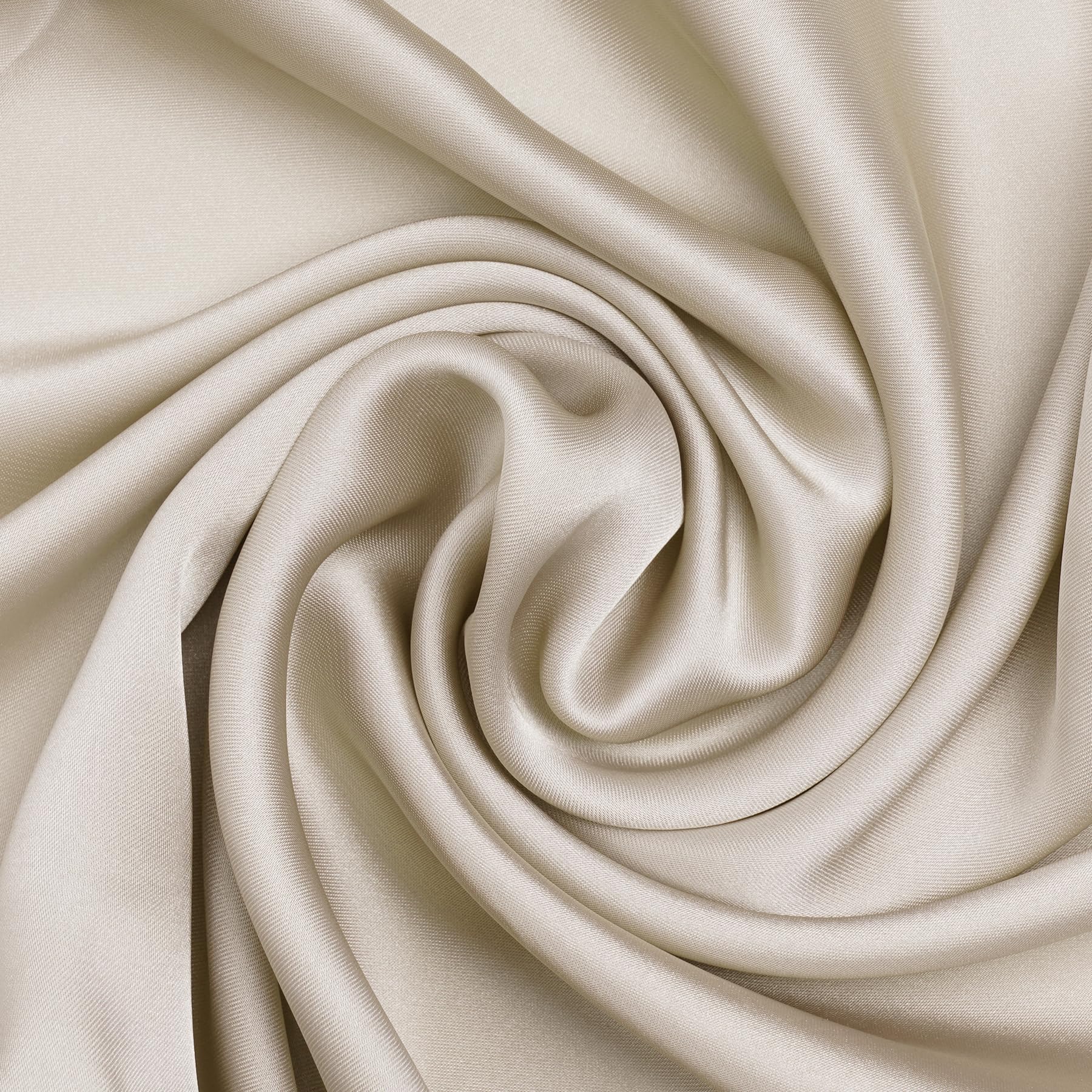 Pistha Satin Scarf Square Scarf Neck Hair Scarf Handkerchief Bandanas for Women Men Girls Boys Costume Accessory 27.5 inch: Khaki