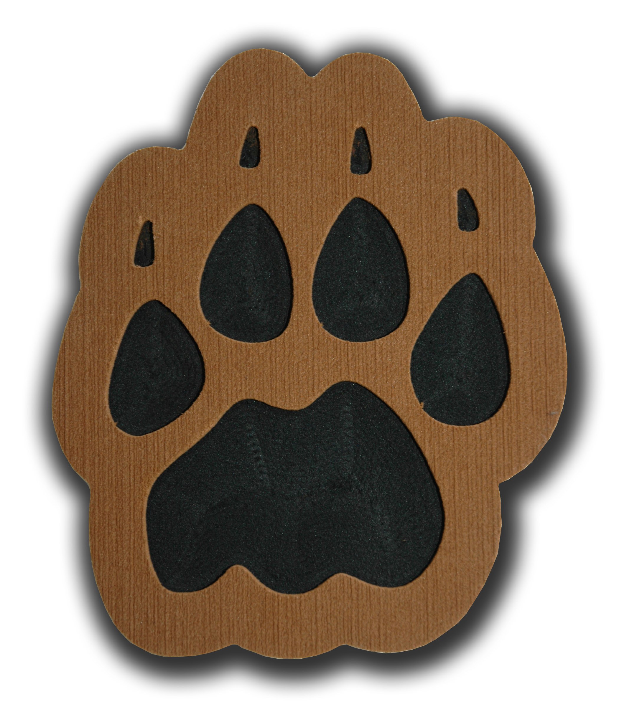 ToeJamR Snowboard Stomp Pad - Cougar PAW - Brown